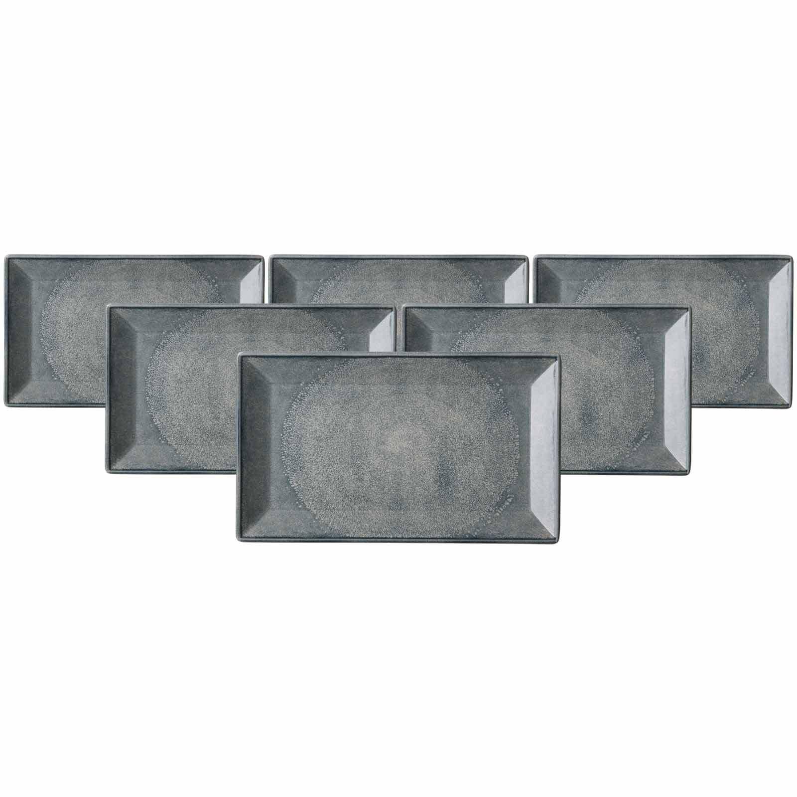Ritzenhoff & Breker Servierplatten Grana 25 x 15 cm 6er Set 