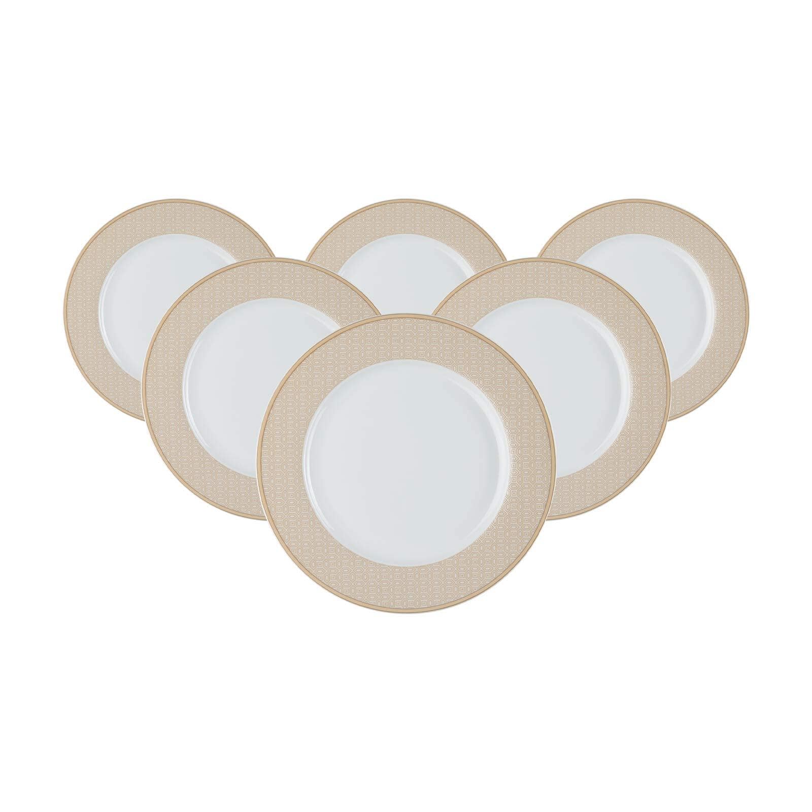 Ritzenhoff & Breker Fr&uuml;hst&uuml;cksteller Geo &oslash; 20,5 cm 6er Set 