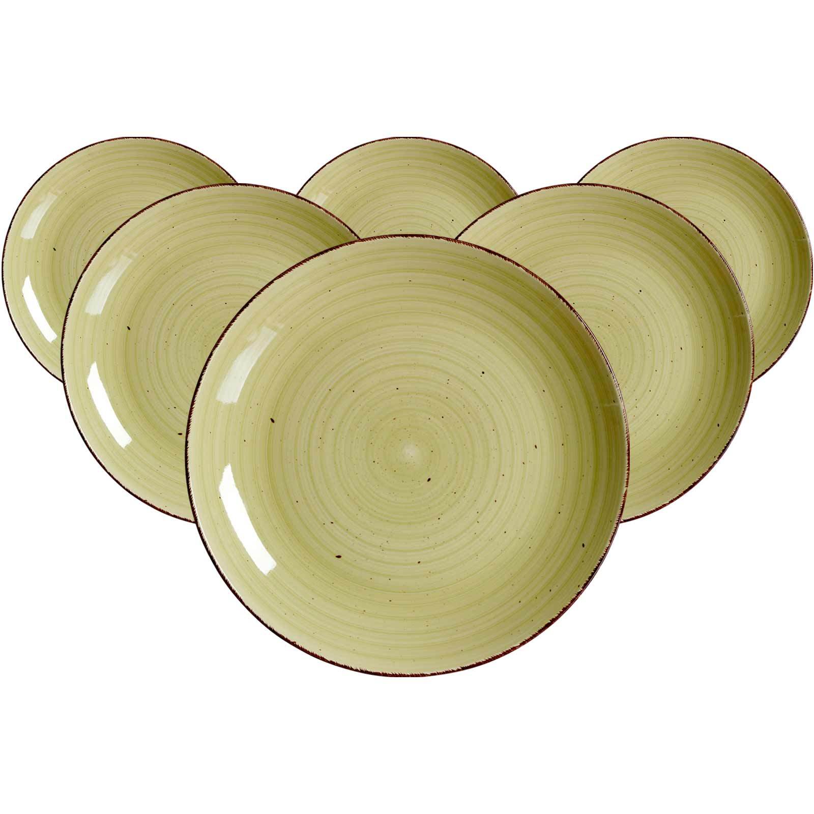 Ritzenhoff & Breker Speiseteller Happy &oslash; 27 cm 6er Set 
