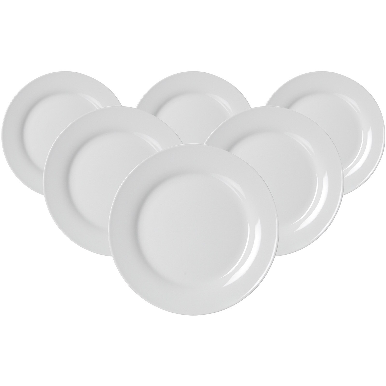 Speiseteller Bianco ø 24 cm 6er Set