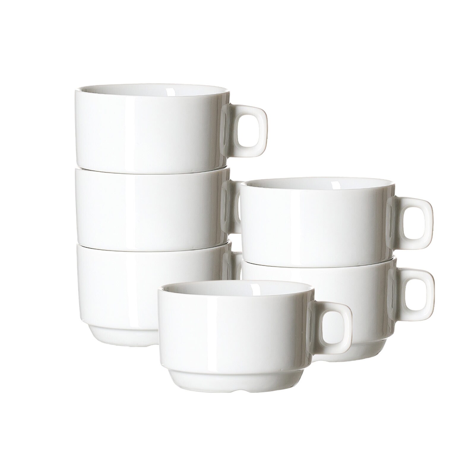 Kaffeetassen Bianco  6er Set