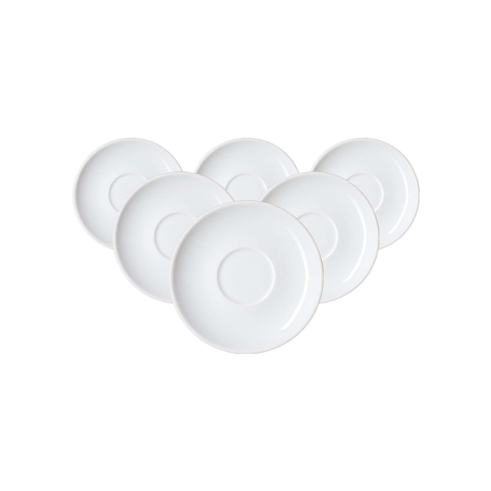 Espressountertassen Bianco ø 11 cm 6er Set