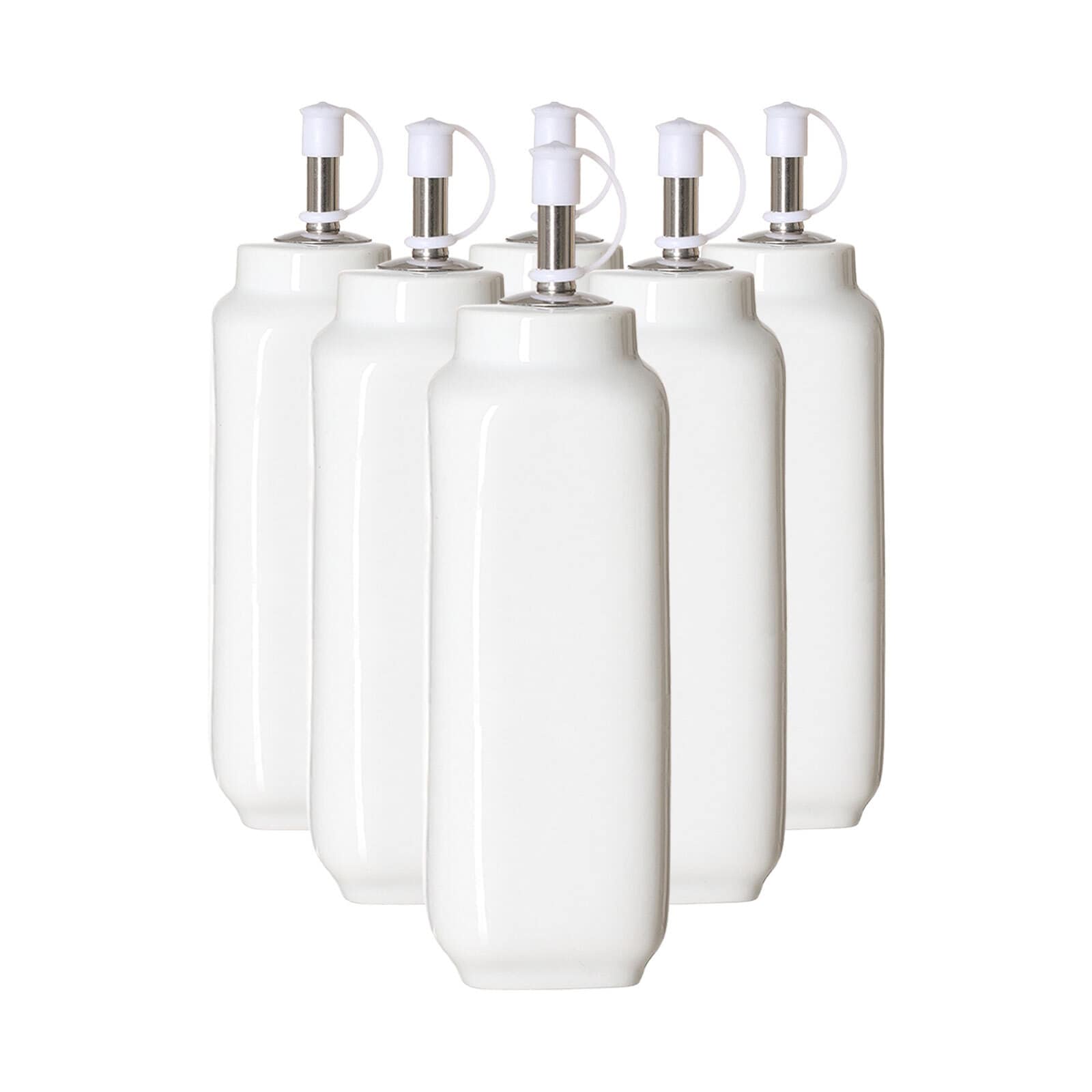 Ritzenhoff & Breker Essig -/&Ouml;l-Flaschen Bianco 9,5 cm 2er Set 