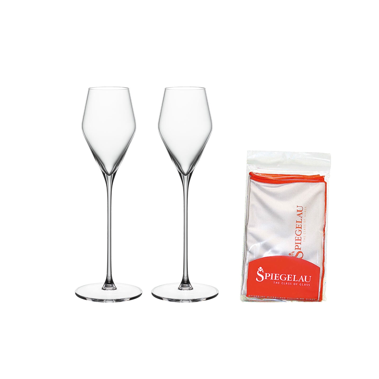 Spiegelau Digestifgl&auml;ser + Poliertuch Definition 130 ml 2er Set 