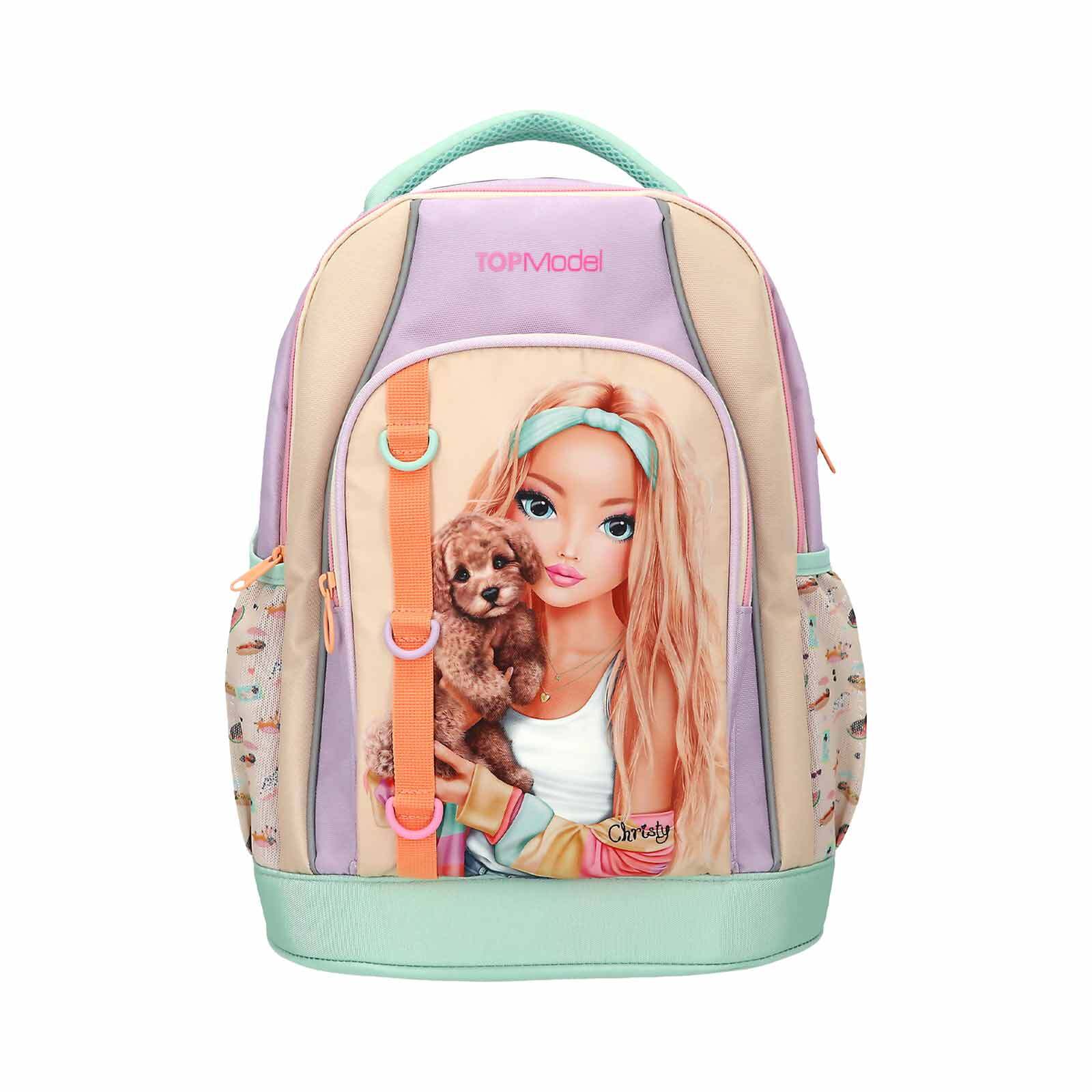 Depesche Schulrucksack SUNNY DOG TOPModel 19 x 30 x 40 cm 