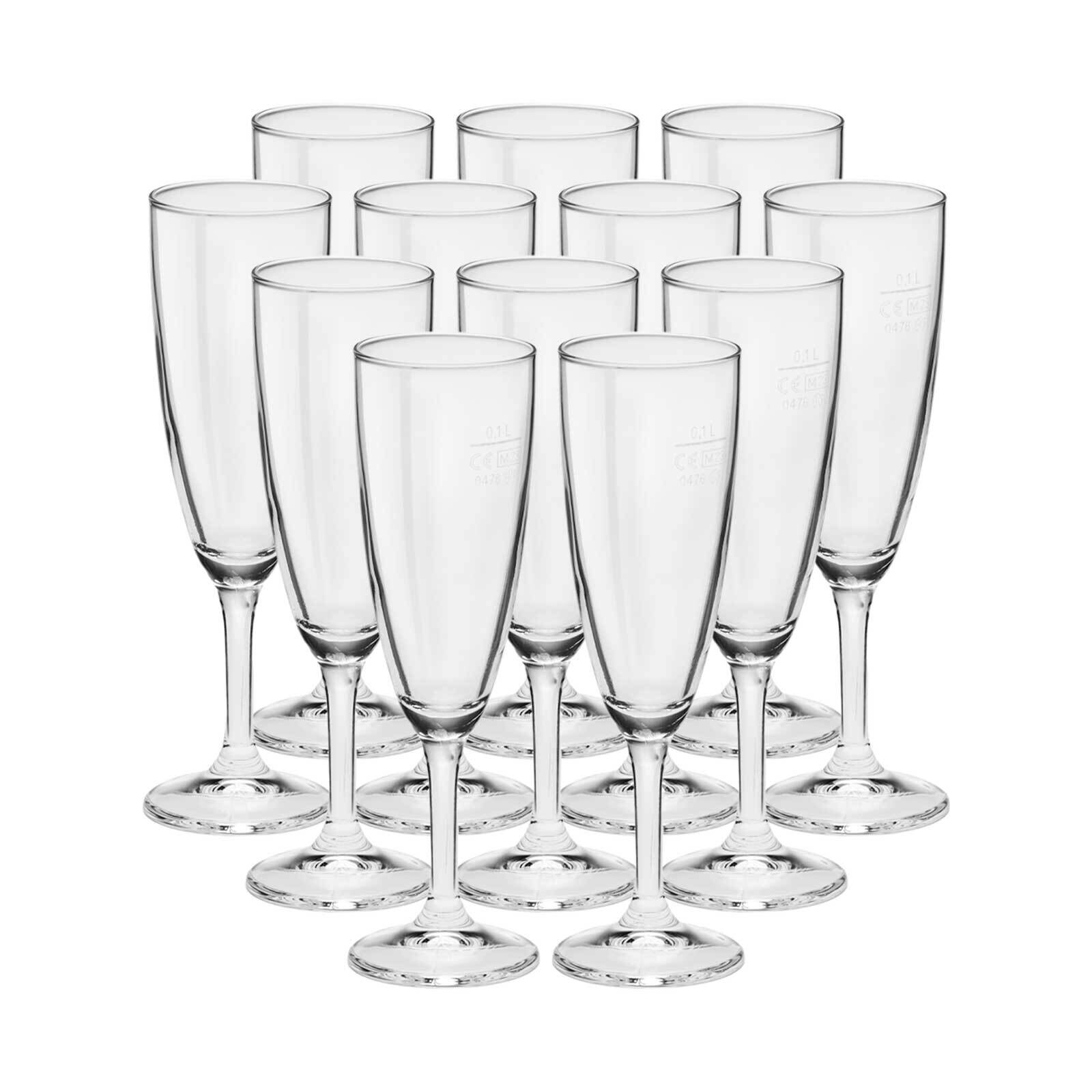 Sektkelche geeicht Prosecco  12er Set