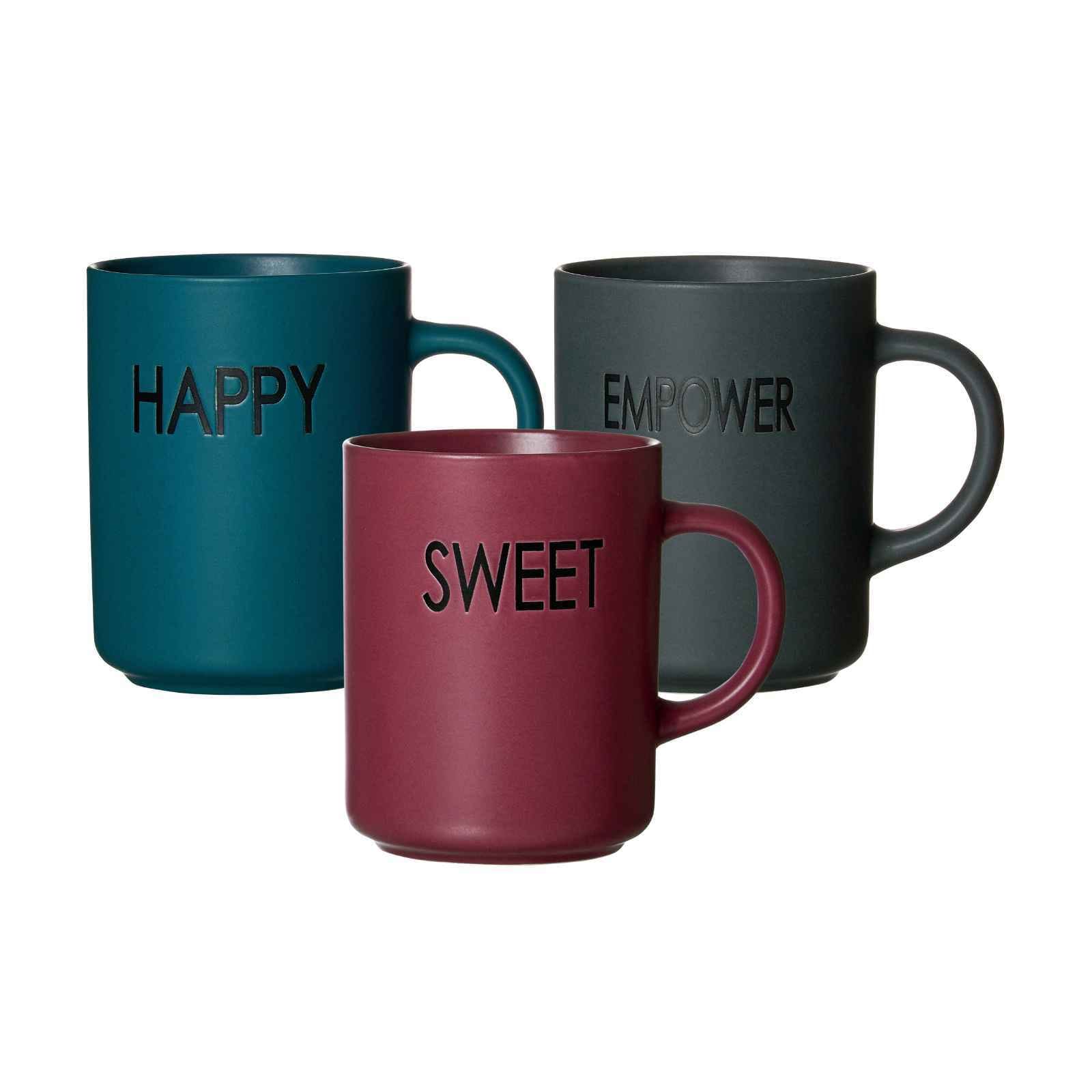 Ritzenhoff & Breker Henkelbecher Set Statement 390 ml 3er Set 
