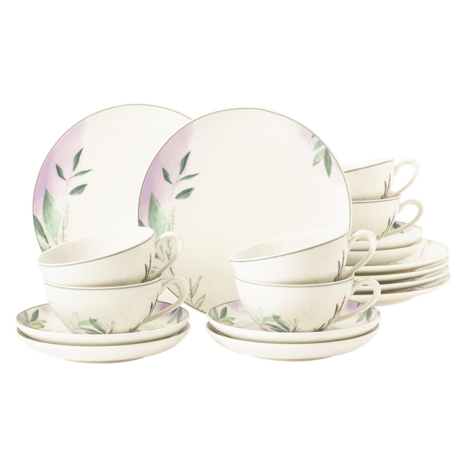 Seltmann Weiden Teeservice Savona Provence 18er Set 