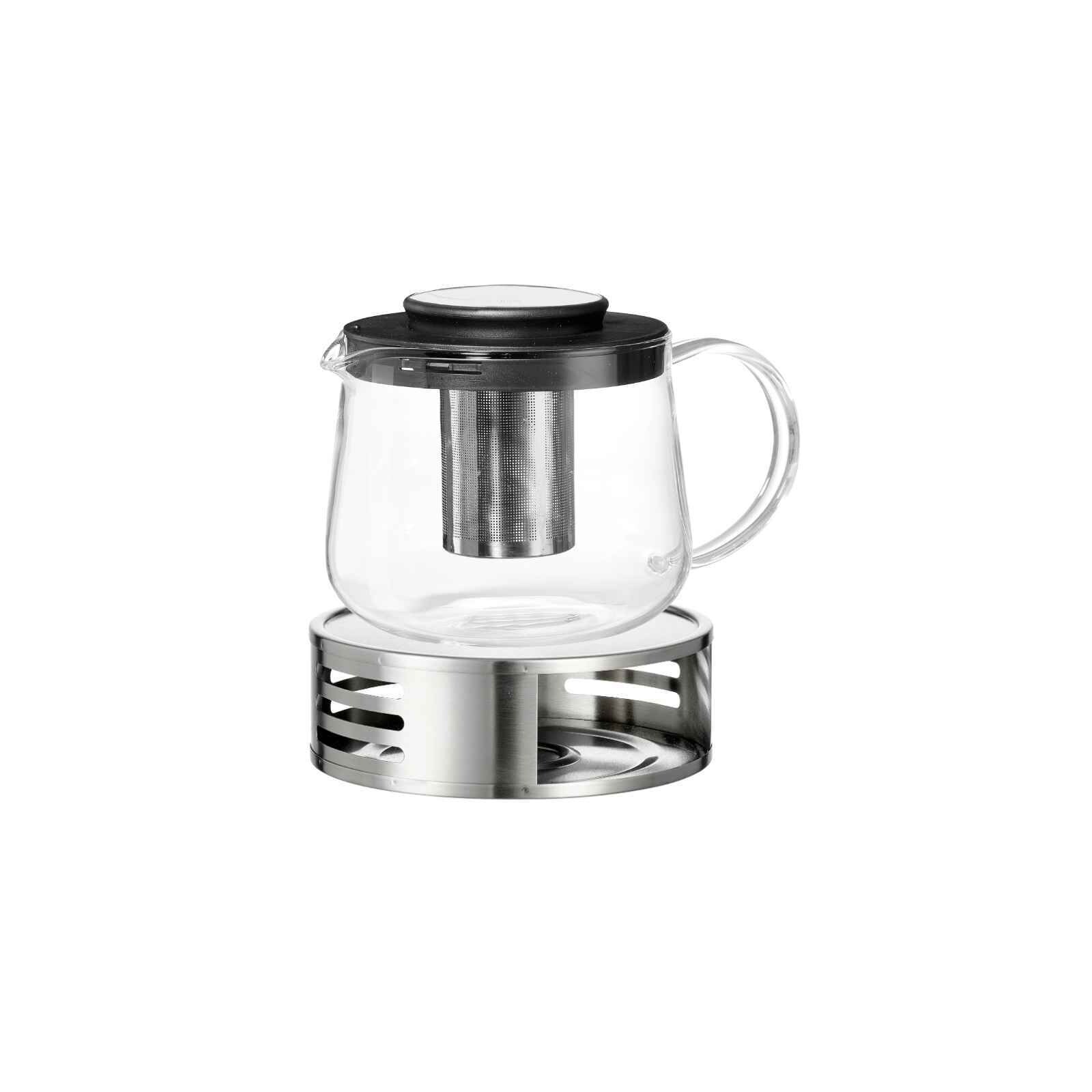 Ritzenhoff & Breker Teekanne mit Sieb & Stövchen Yucca 1,5 l 2er Set