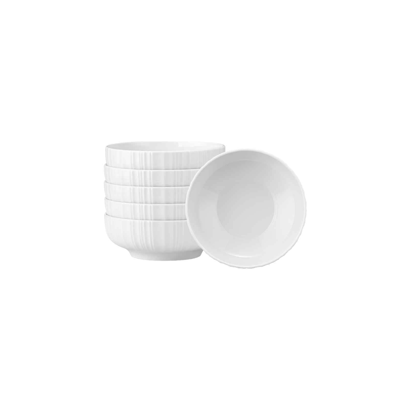 Seltmann Weiden M&uuml;slischalen Sento Relief Barcode &oslash; 15 cm 6er Set 