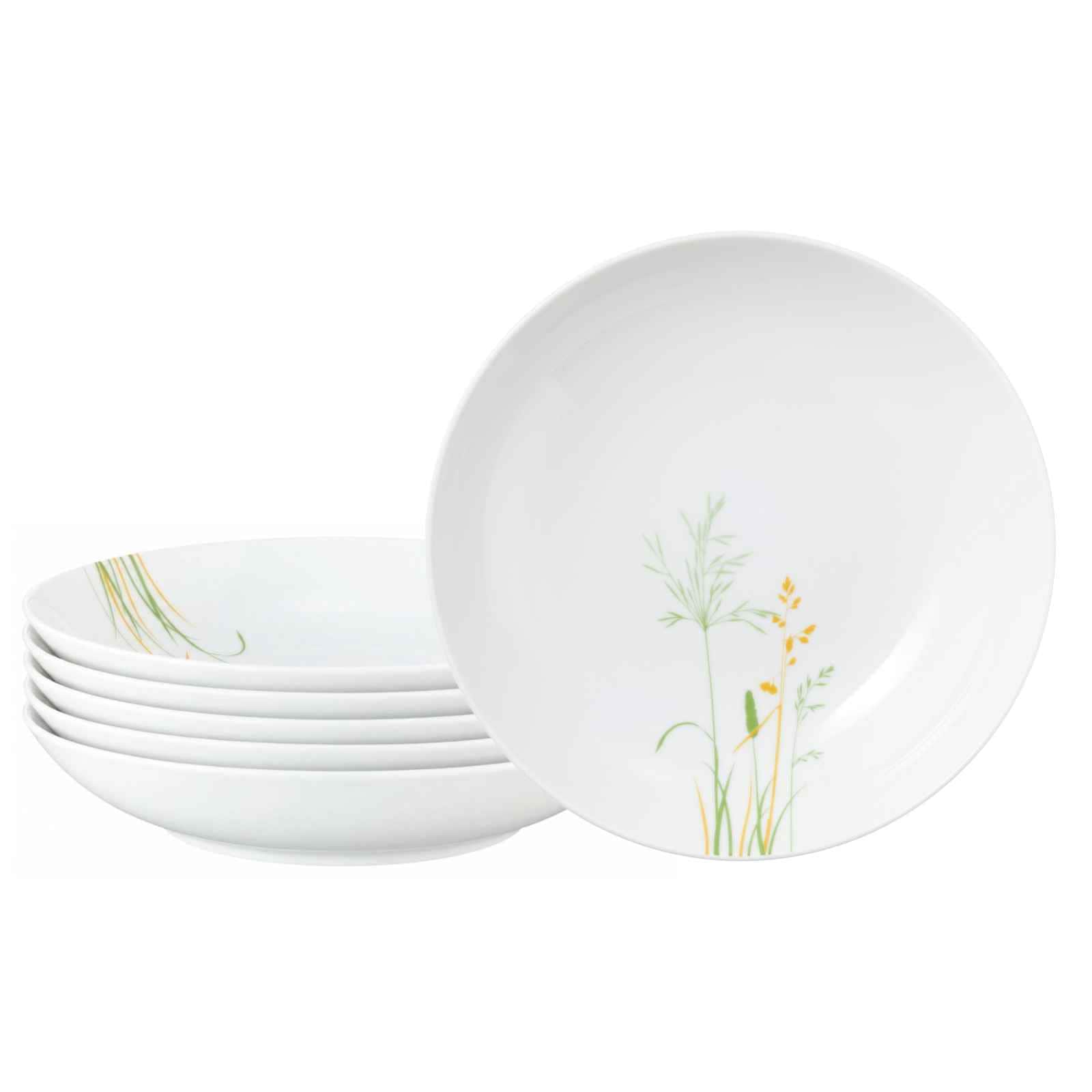 Seltmann Weiden Suppenteller Liberty Meadow Grasses &oslash; 21 cm 6er Set 