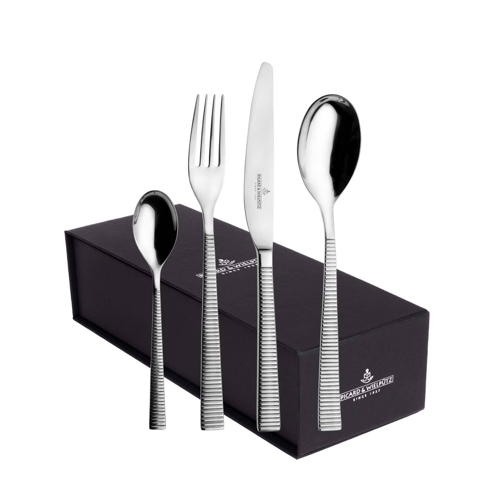 Picard & Wielp&uuml;tz Tafelbesteck inkl. Besteckbox Lina 24-tlg. 
