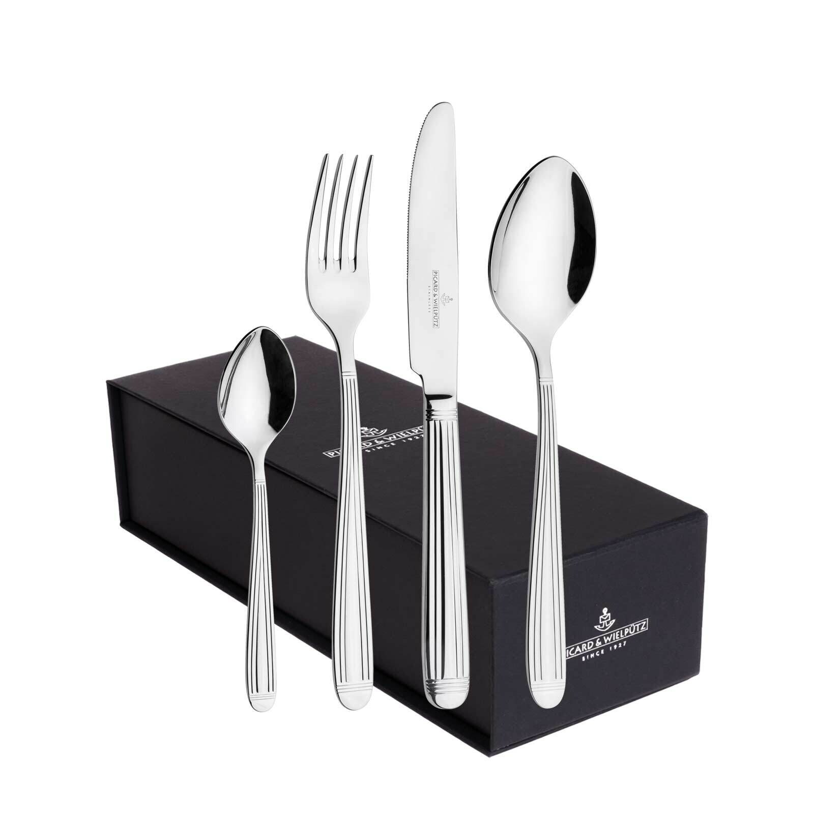 Picard & Wielp&uuml;tz Tafelbesteck inkl. Besteckbox Marina 24-tlg. 