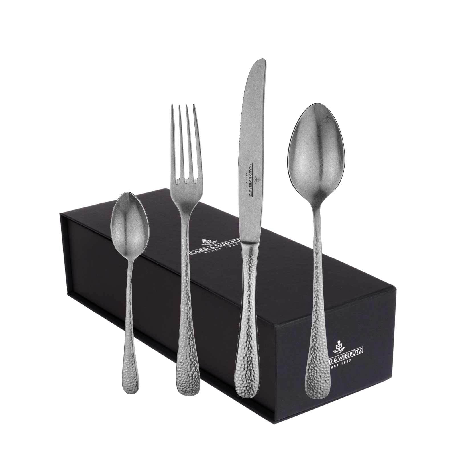 Picard & Wielp&uuml;tz Tafelbesteck inkl. Besteckbox Mia Vintage 24-tlg. 