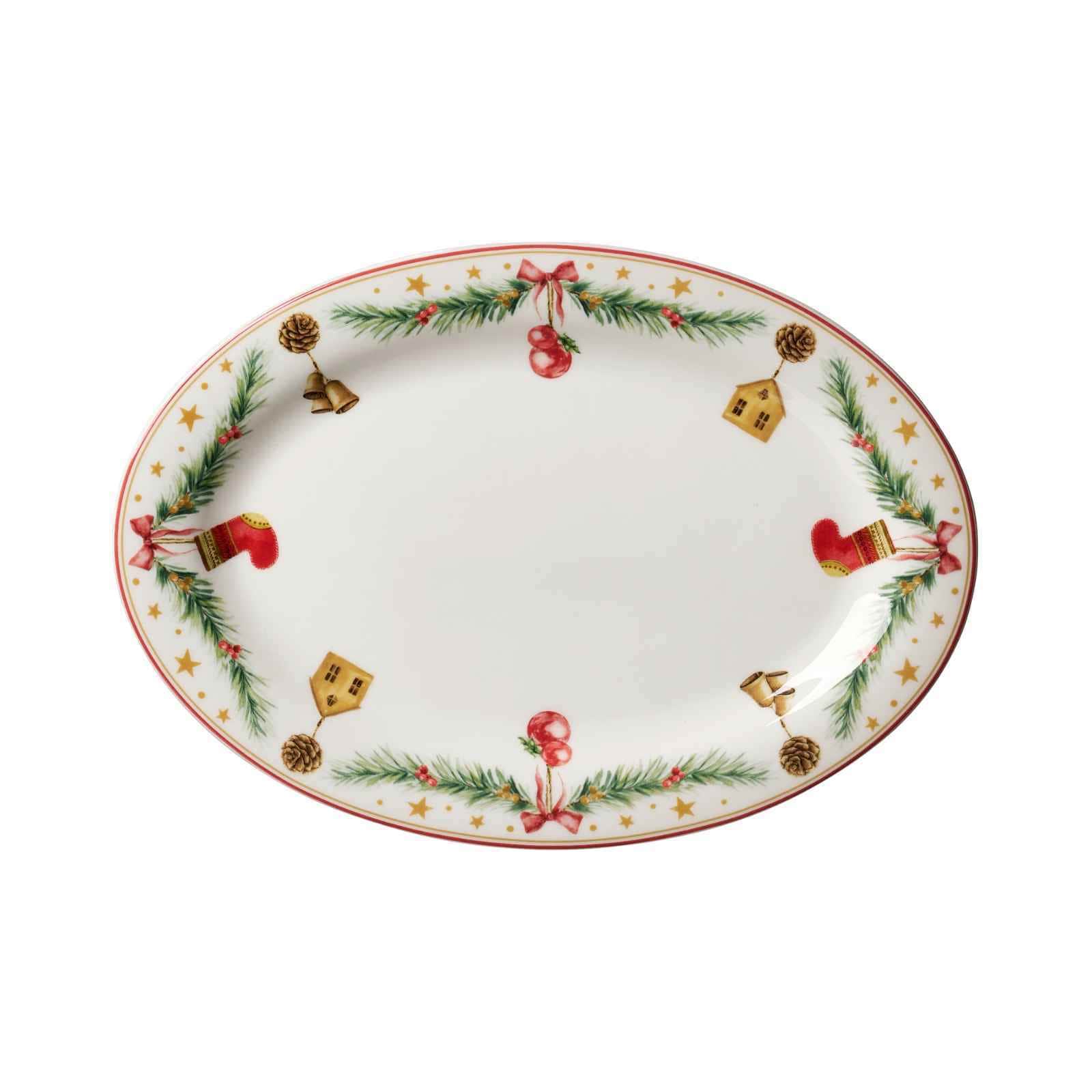 Ritzenhoff & Breker Servierplatte Holly 32 x 21 cm 