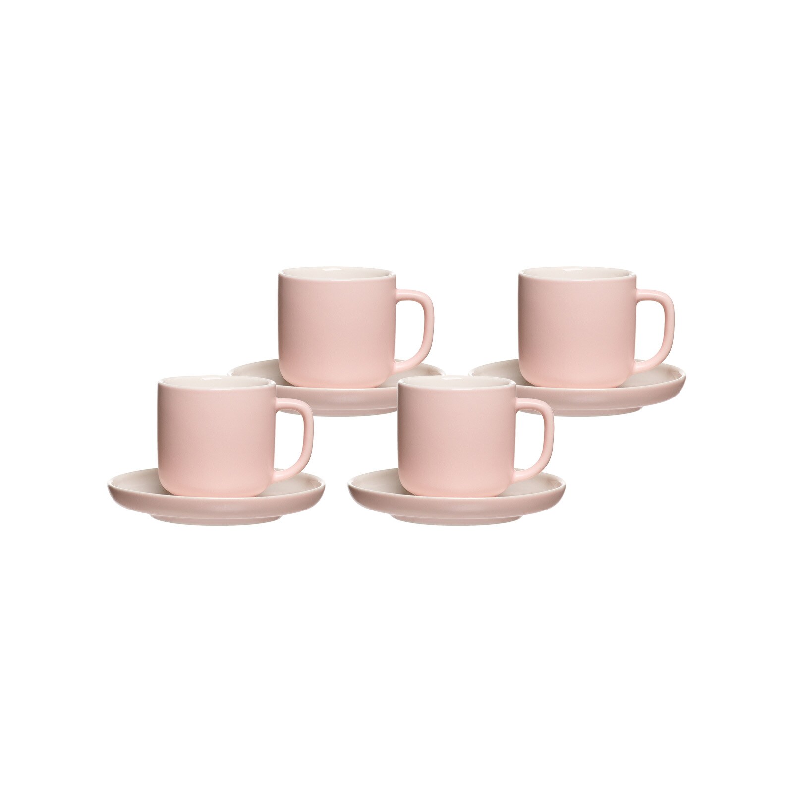 Espressotassen mit Untertassen Jasper  4er Set