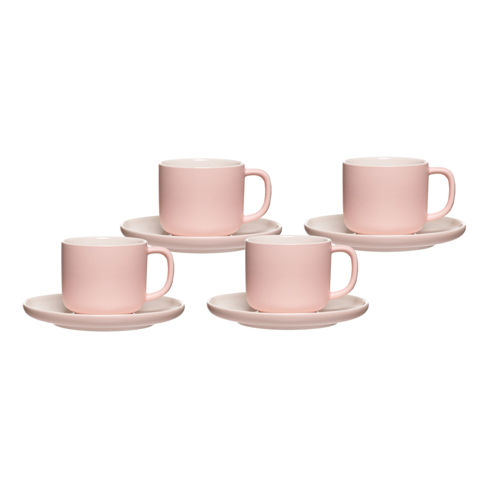 Kaffeetassen mit Untertassen Jasper  4er Set
