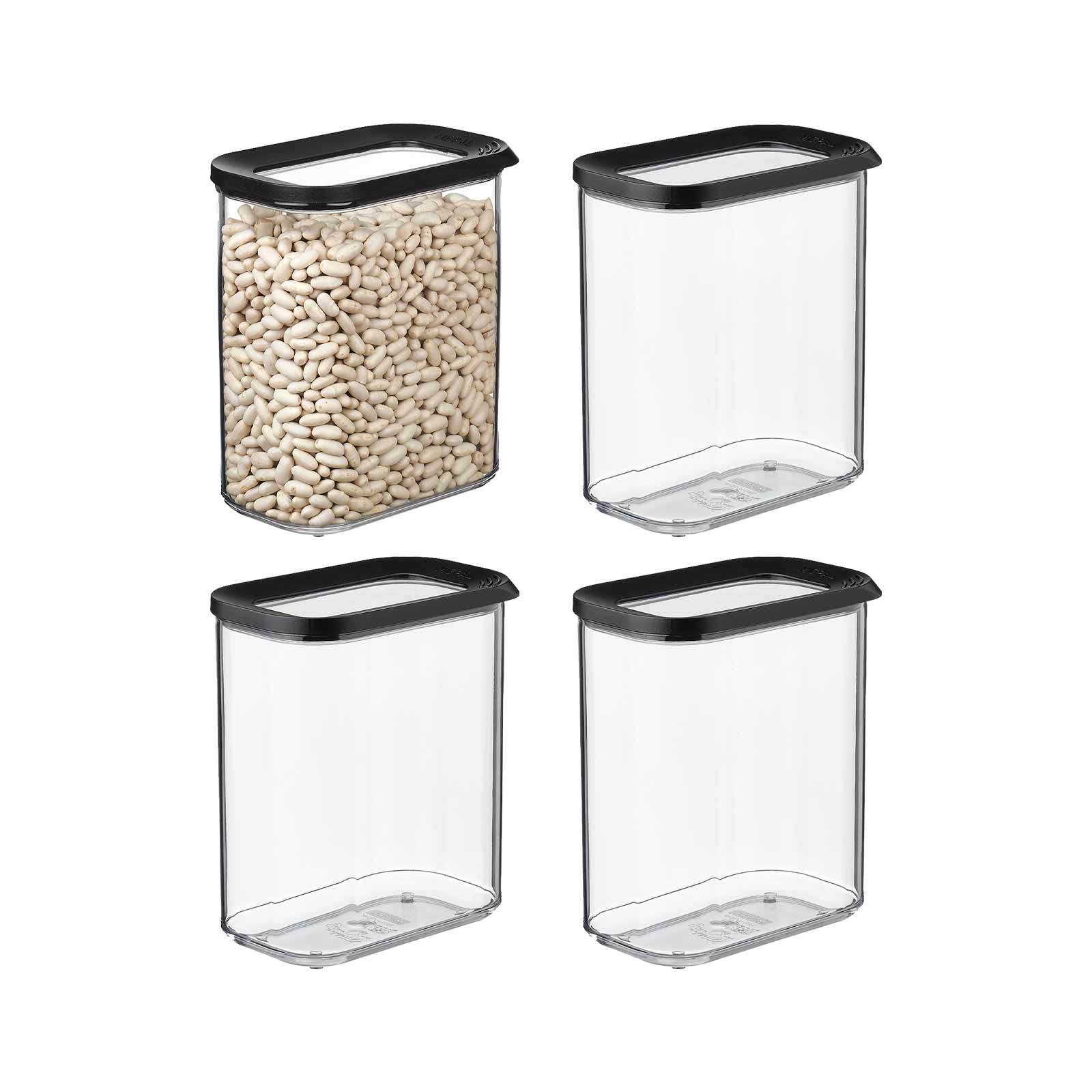 Mepal Vorratsdosen Modula 1500 ml 4er Set 