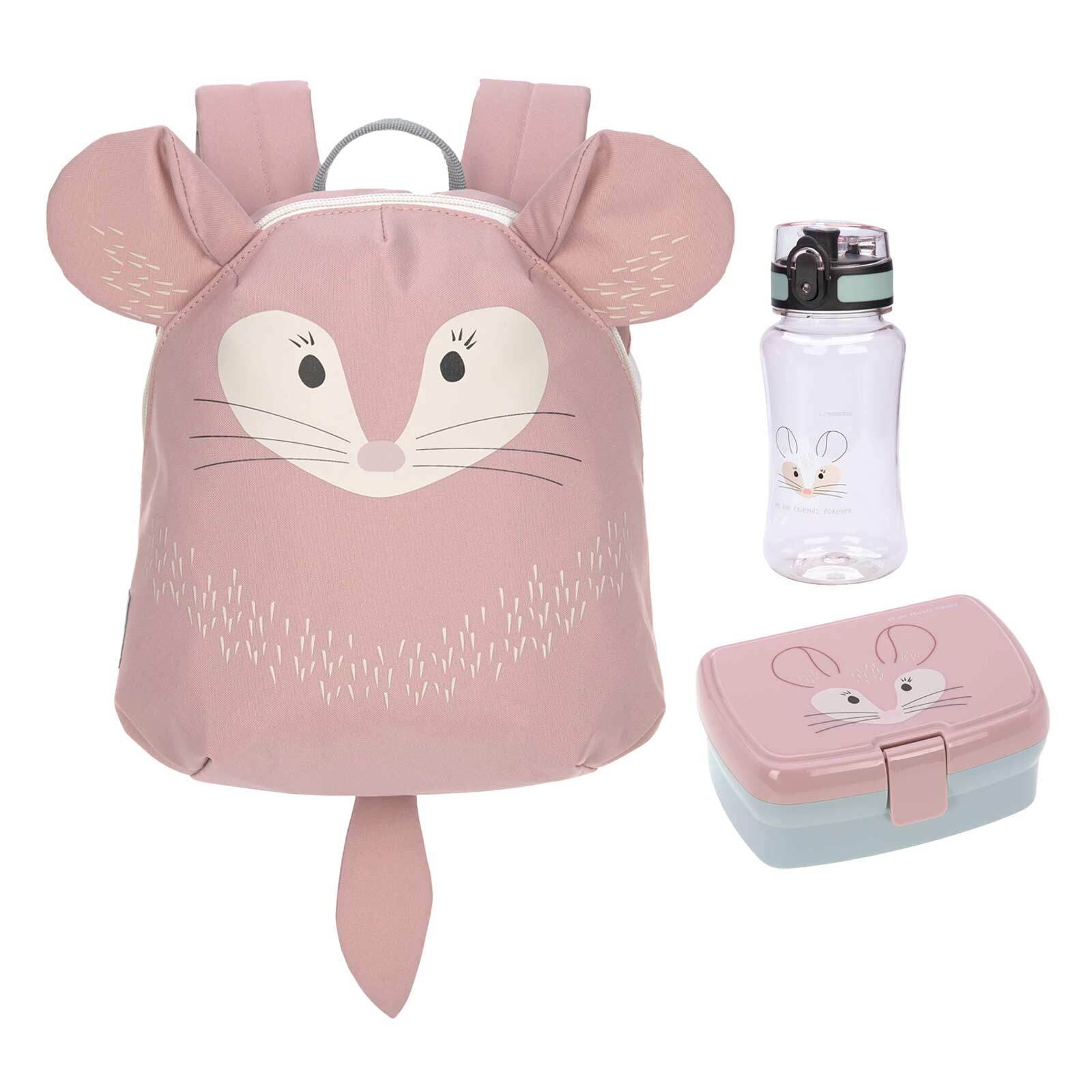 L&auml;ssig Kinderrucksack mit Brotdose & Trinkflasche About Friends 