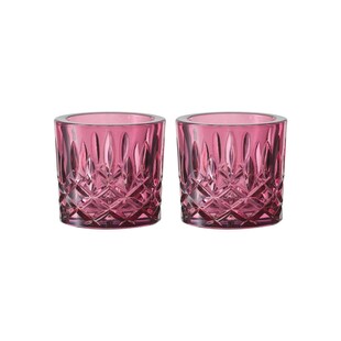 Nachtmann Teelichthalter Noblesse Votives ø 7,1 x 6,6 cm 2er Set 