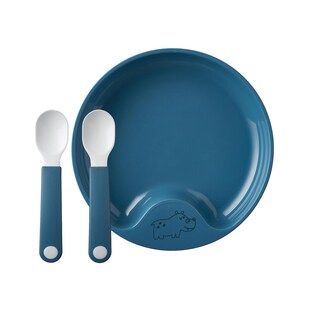 Mepal Lernteller mit Lernlöffel Mio ø 17,6 cm 