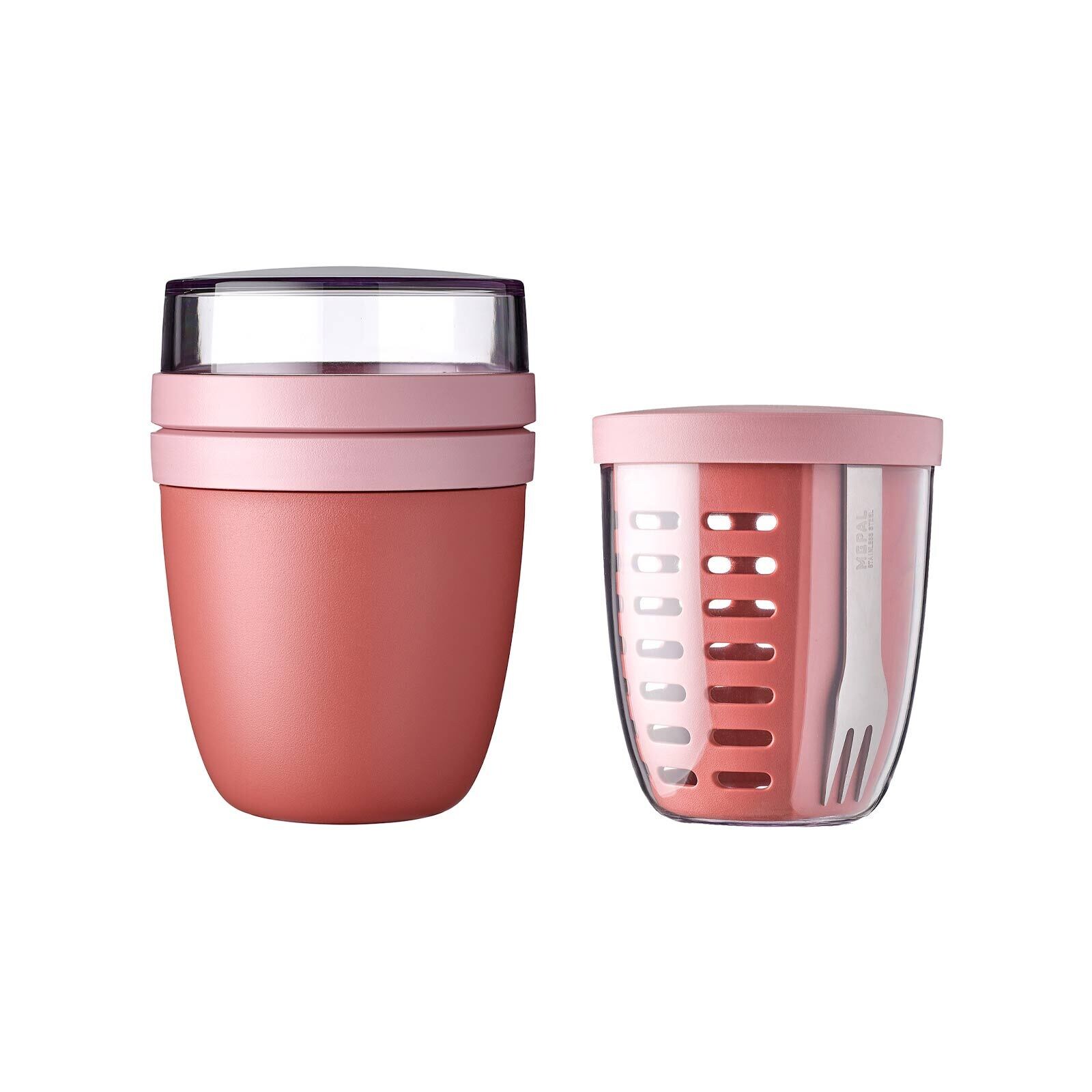 Lunchpot mit Fruitpot Ellipse 2er Set