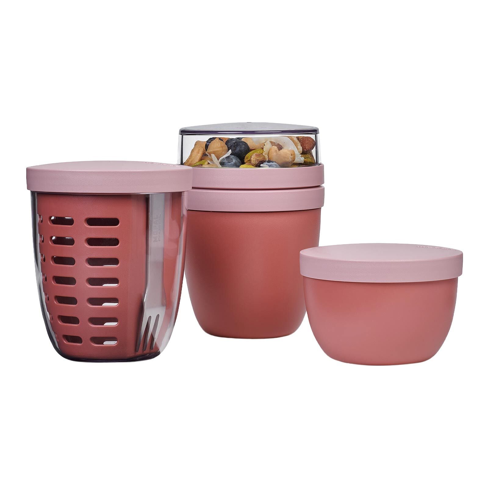 Mepal Lunchpot, Fruitpot und Snackpot Ellipse 3er Set 