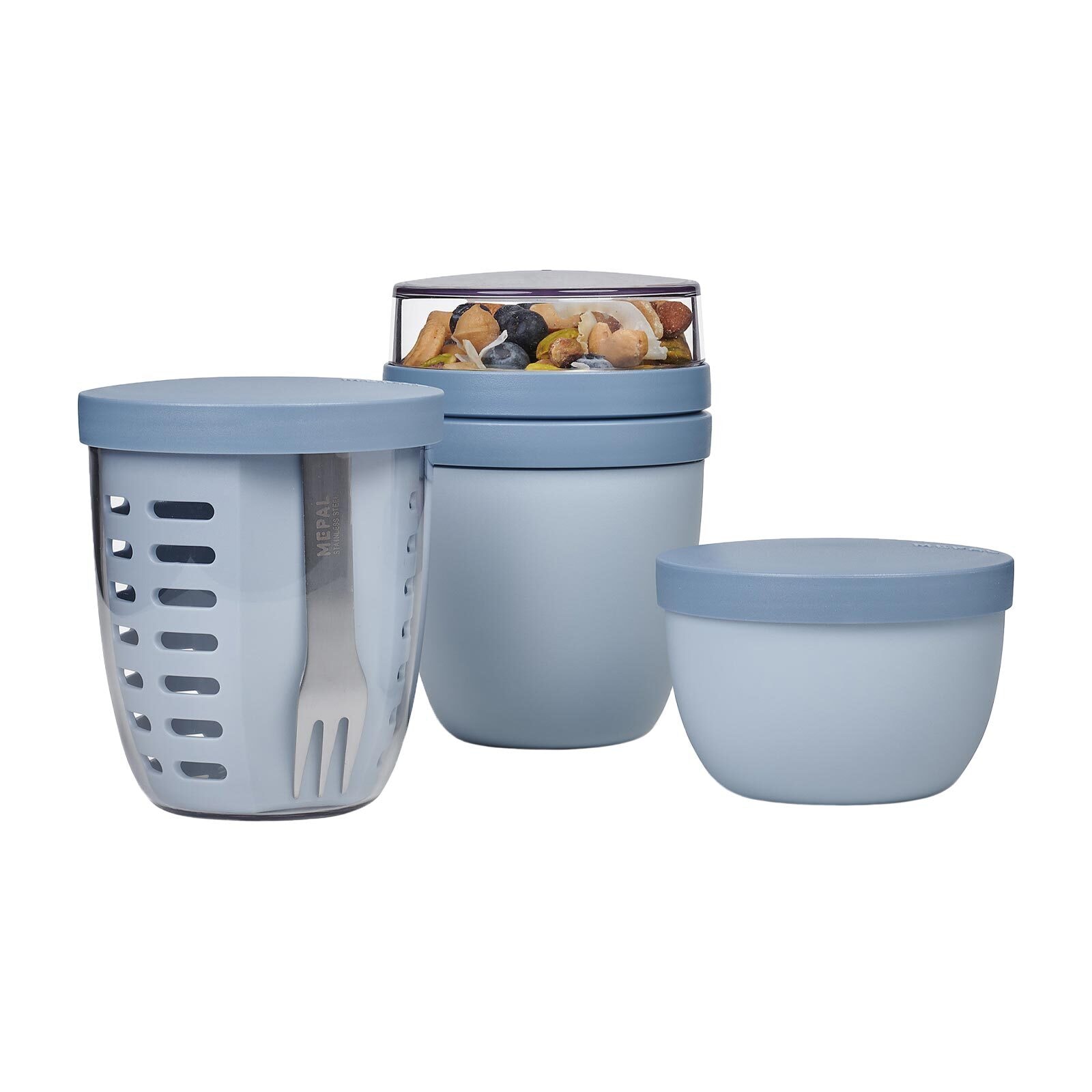 Mepal Lunchpot, Fruitpot und Snackpot Ellipse 3er Set 