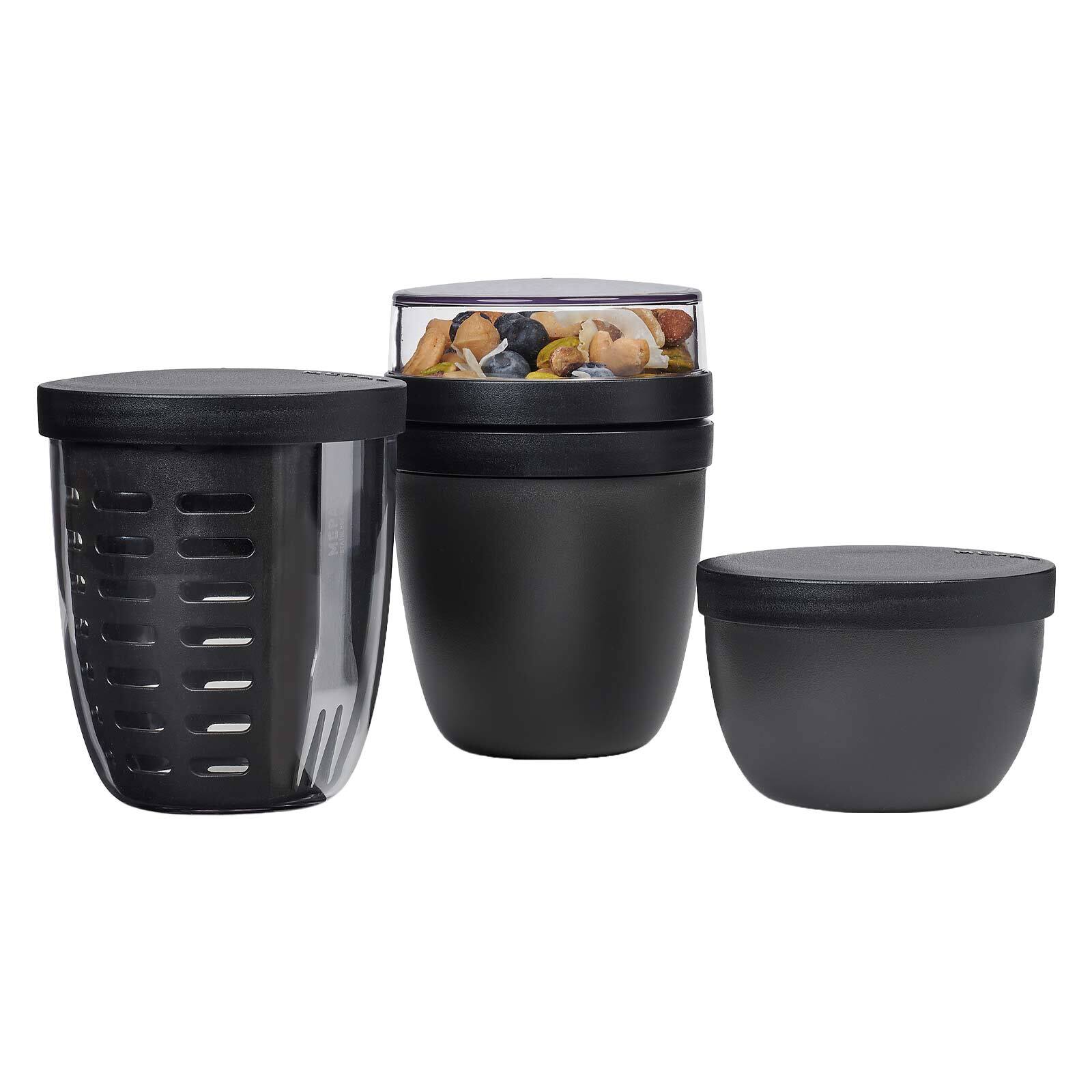 Mepal Lunchpot, Fruitpot und Snackpot Ellipse 3er Set 