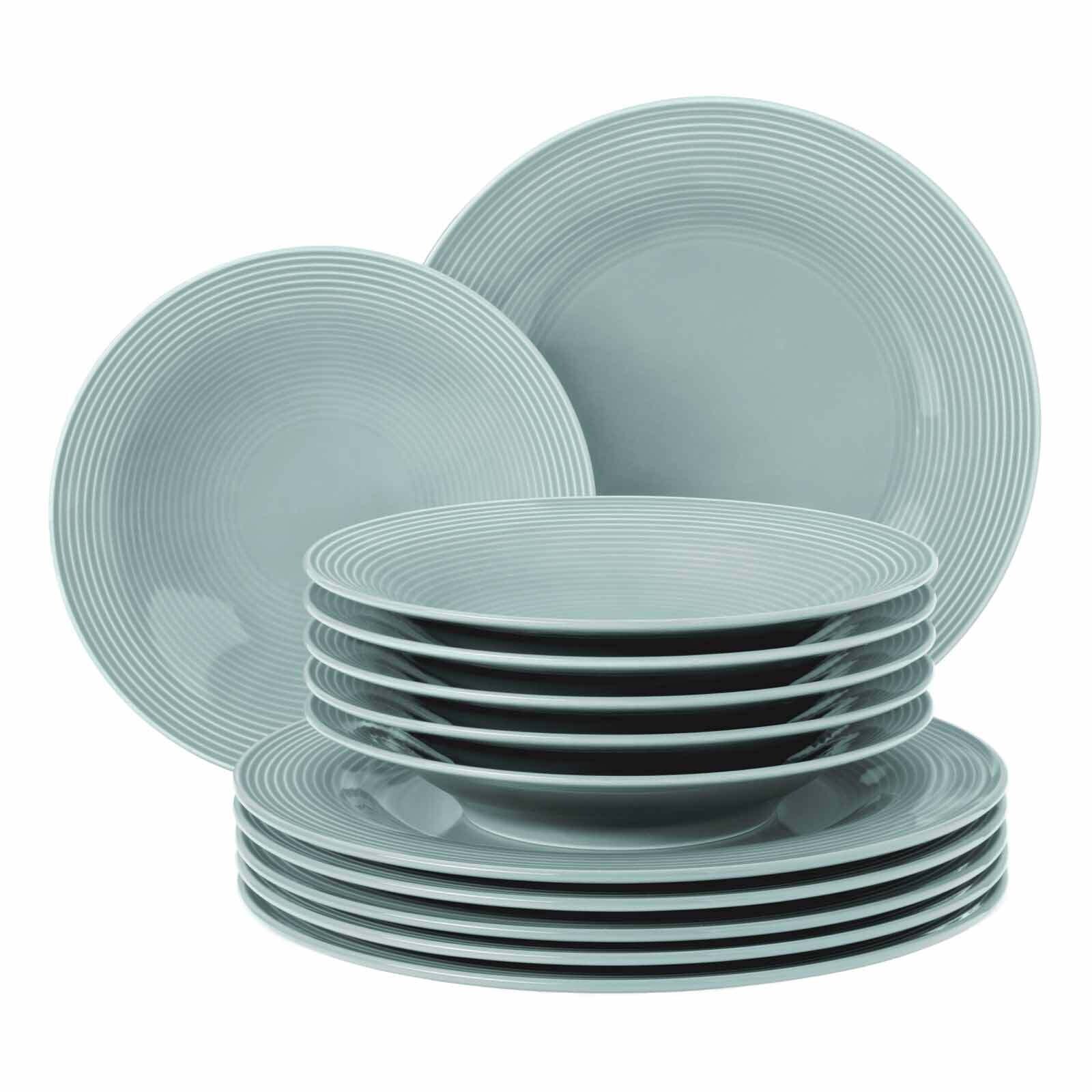 Tafelservice Beat Color Glaze 12er Set