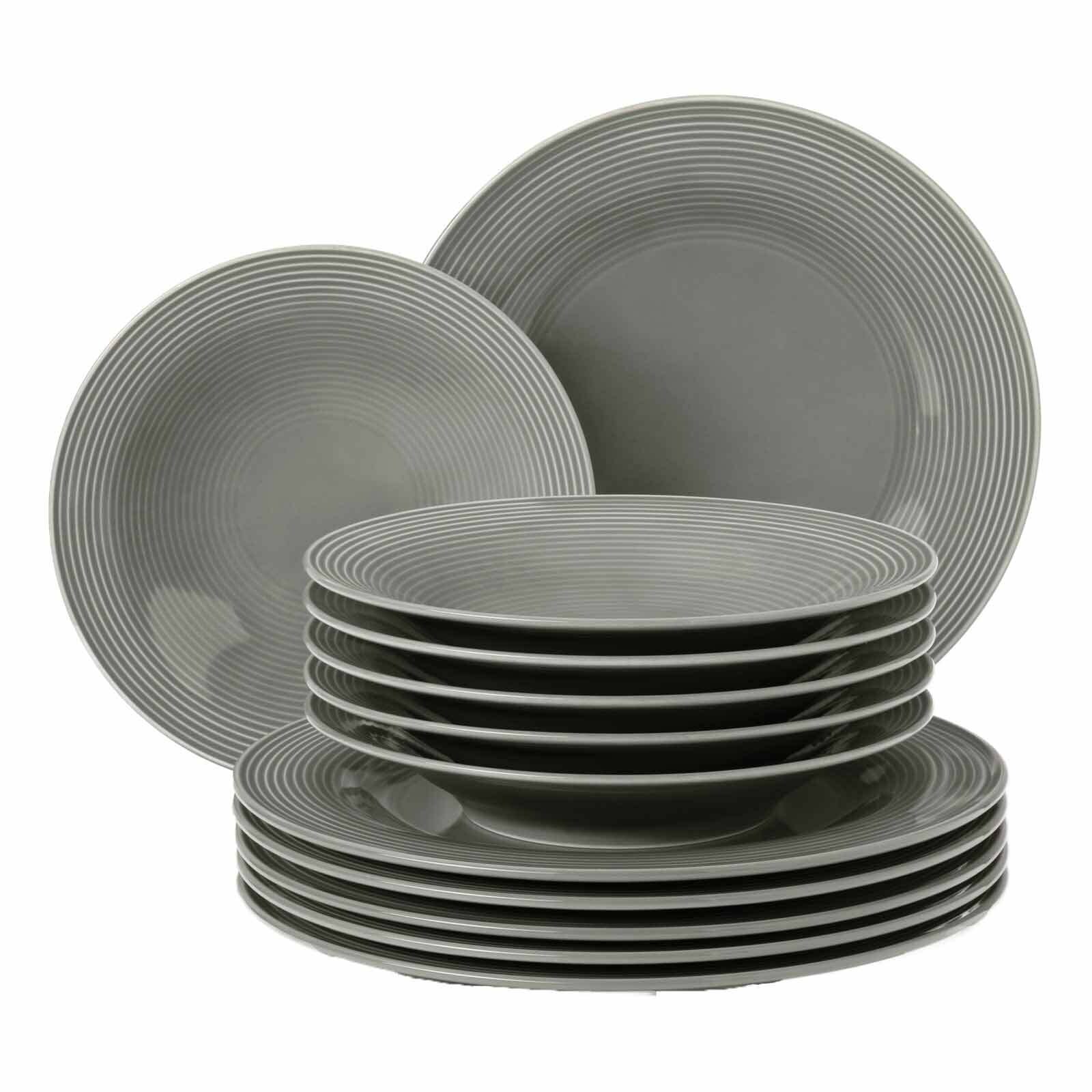 Tafelservice Beat Color Glaze 12er Set
