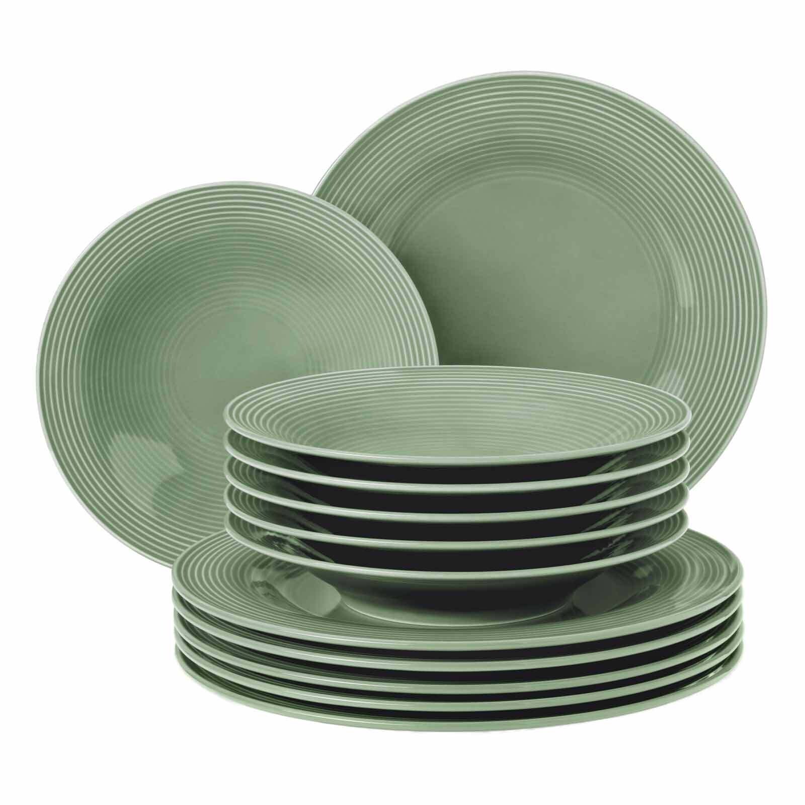 Tafelservice Beat Color Glaze 12er Set