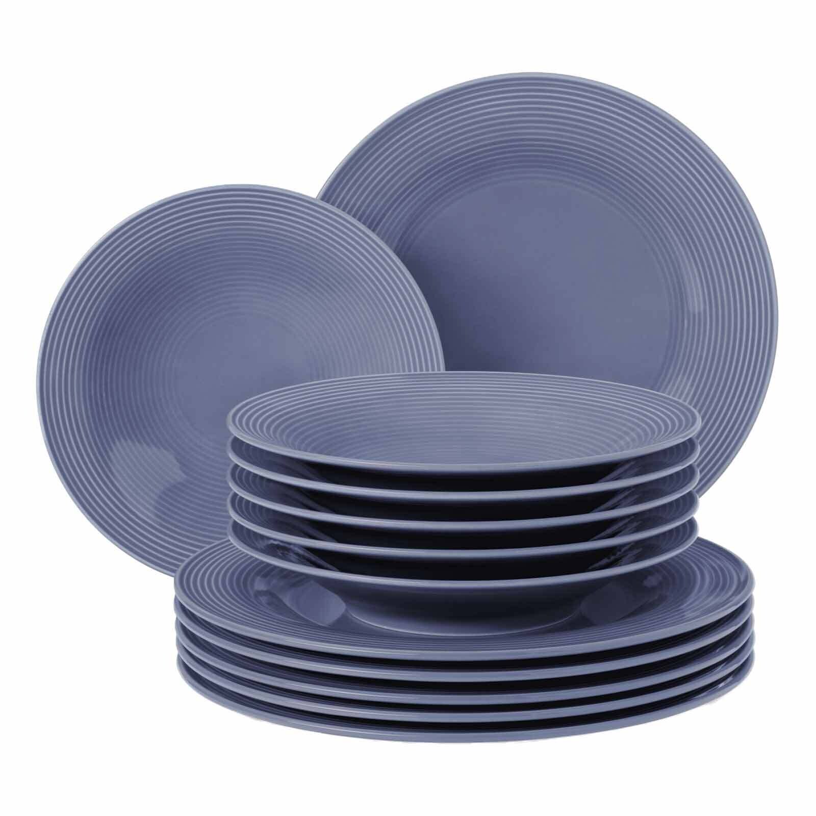 Tafelservice Beat Color Glaze 12er Set