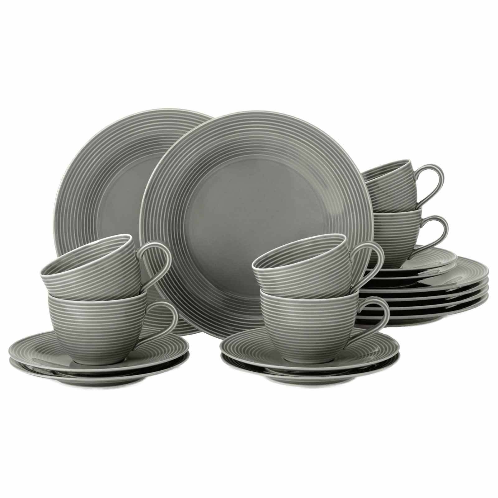 Seltmann Weiden Kaffeeservice Beat Color Glaze 18er Set 