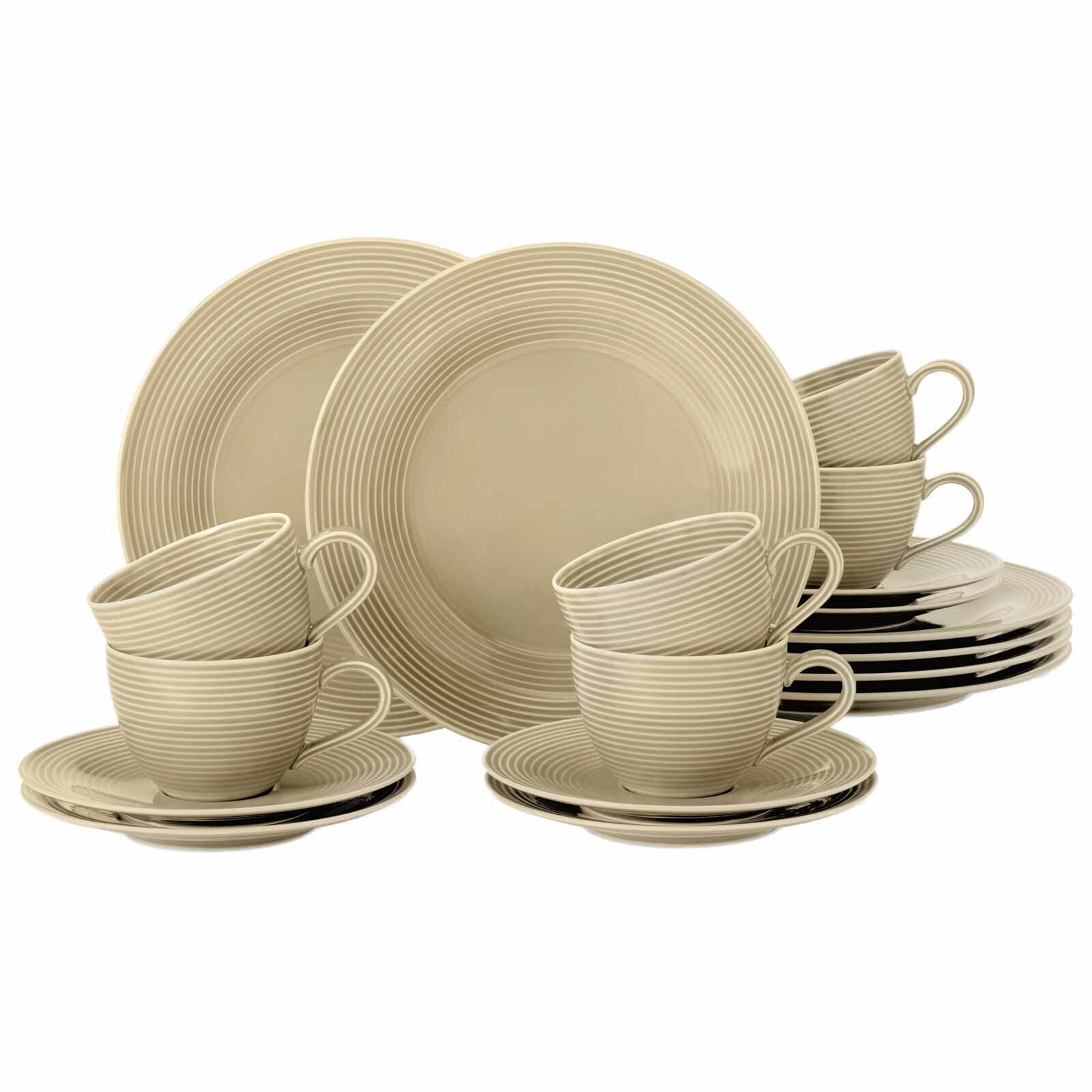 Kaffeeservice Beat Color Glaze 18er Set
