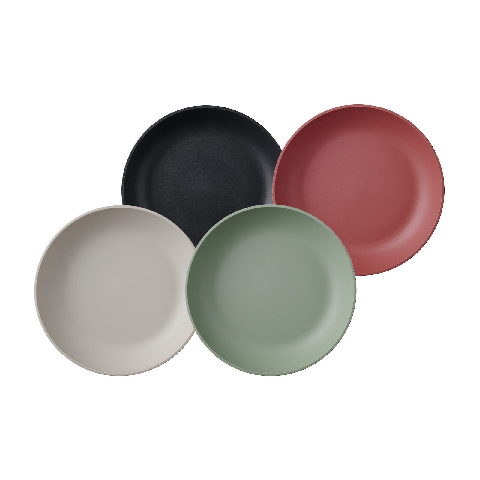 Mepal Suppenteller Silueta &oslash; 21 cm 4er Set 