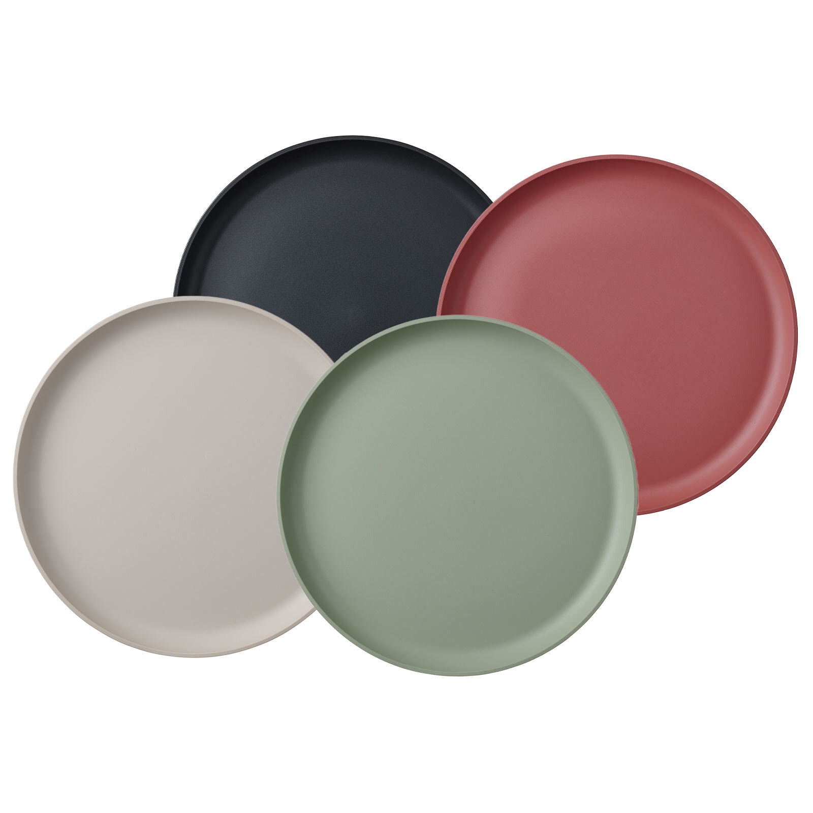 Mepal Essteller Silueta &oslash; 26 cm 4er Set 