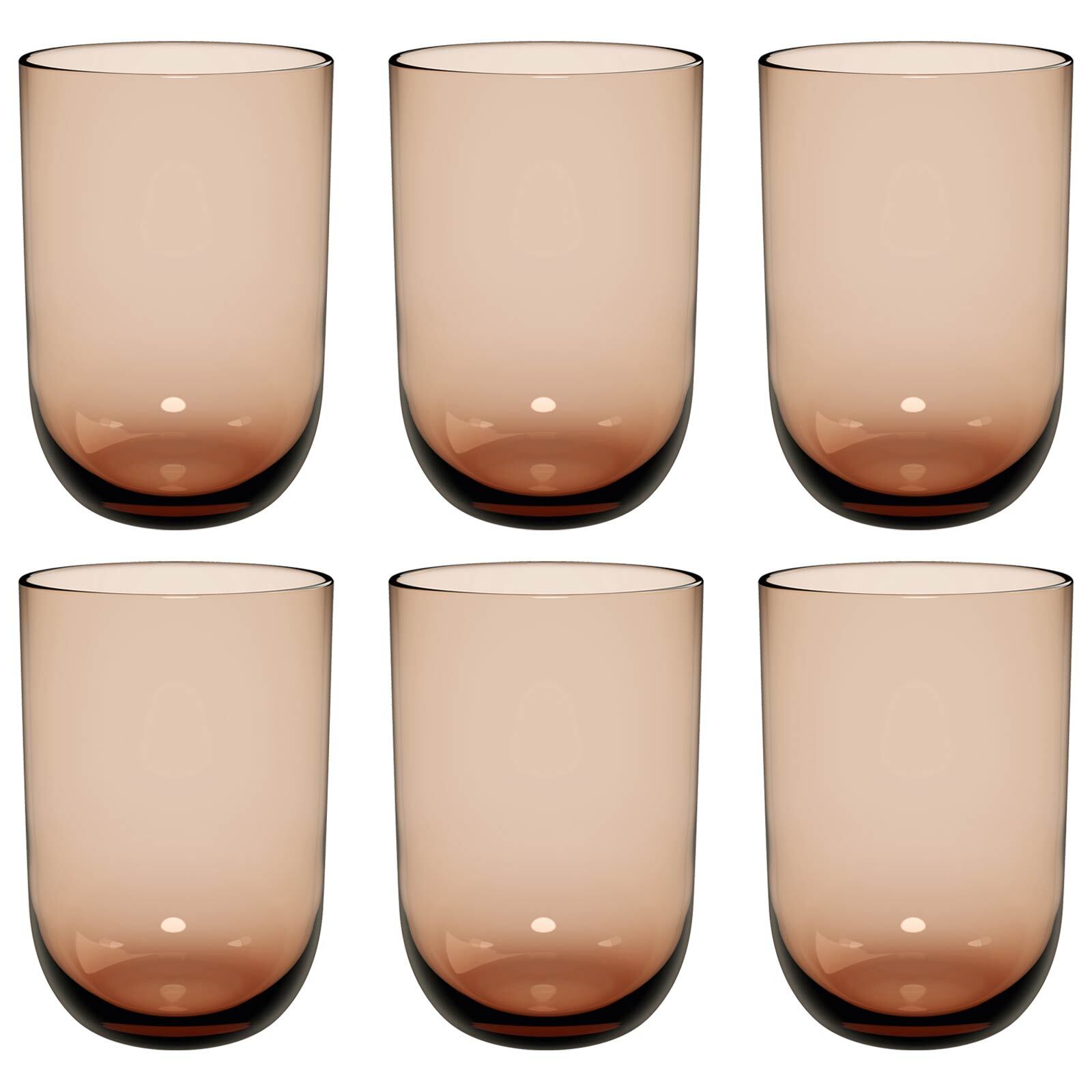 like. by Villeroy & Boch Longdrinkbecher Like Glass 385 ml 6er Set 
