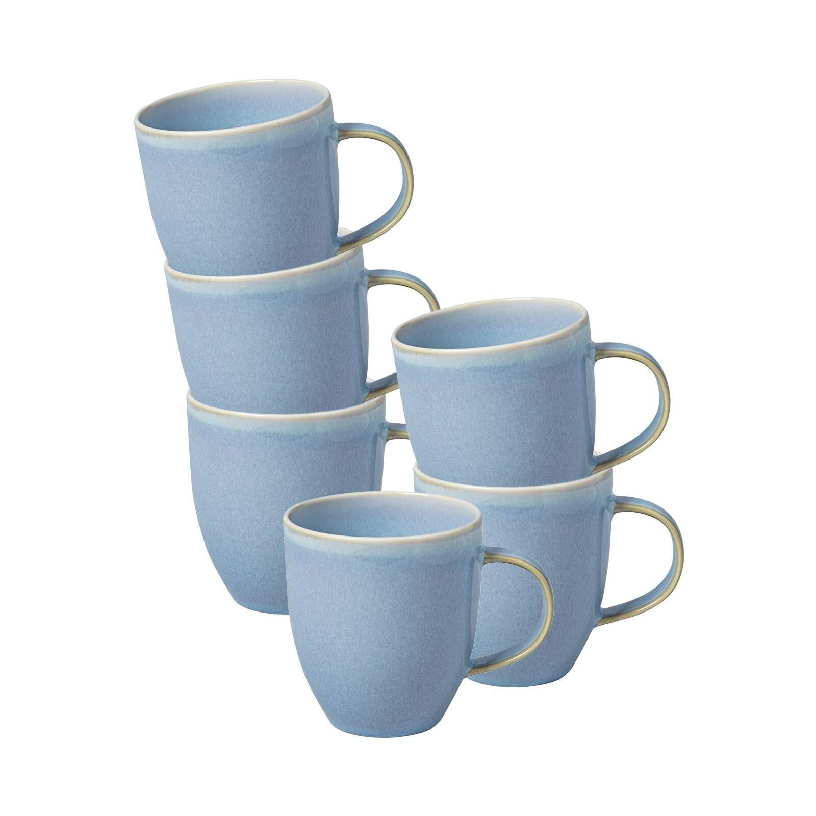like. by Villeroy & Boch Kaffeebecher Crafted 358 ml 6er Set 