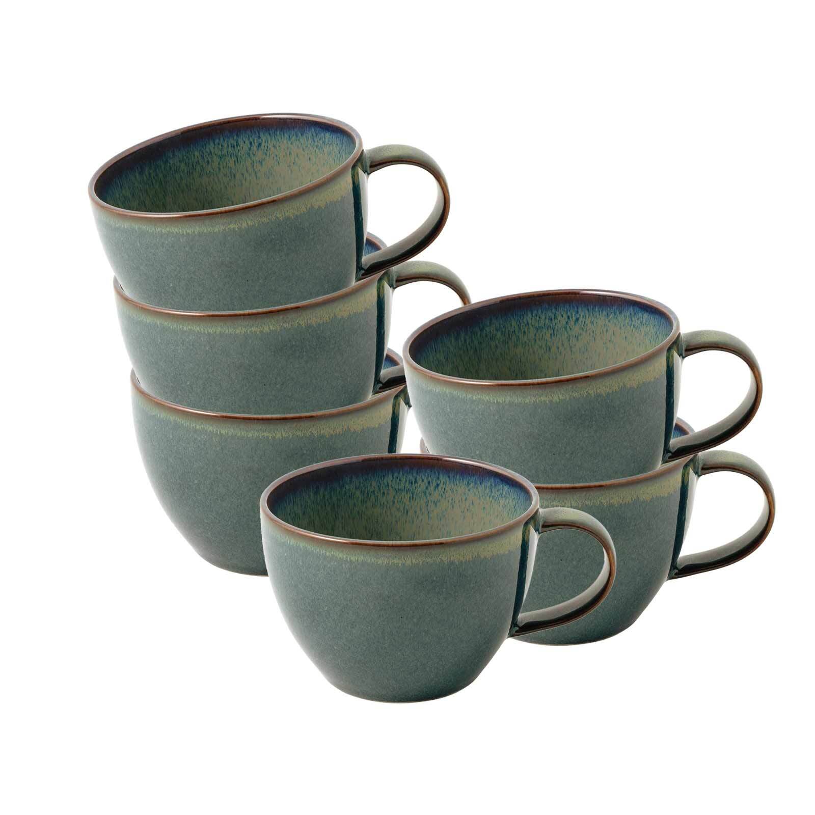 like. by Villeroy & Boch Kaffeetassen Crafted 247 ml 6er Set 