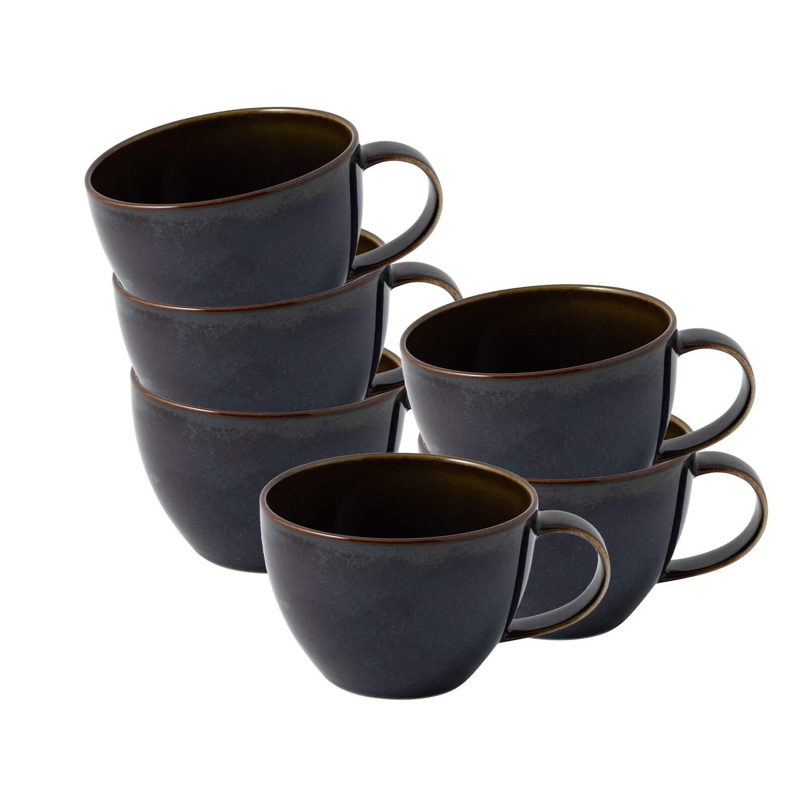 like. by Villeroy & Boch Kaffeetassen Crafted 247 ml 6er Set 