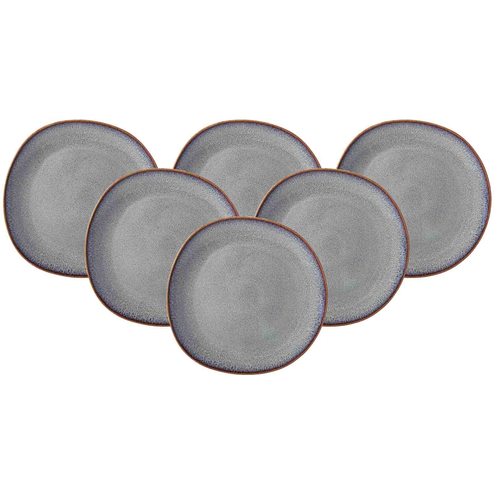 like. by Villeroy & Boch Speiseteller Lave &oslash; 28 cm 6er Set 