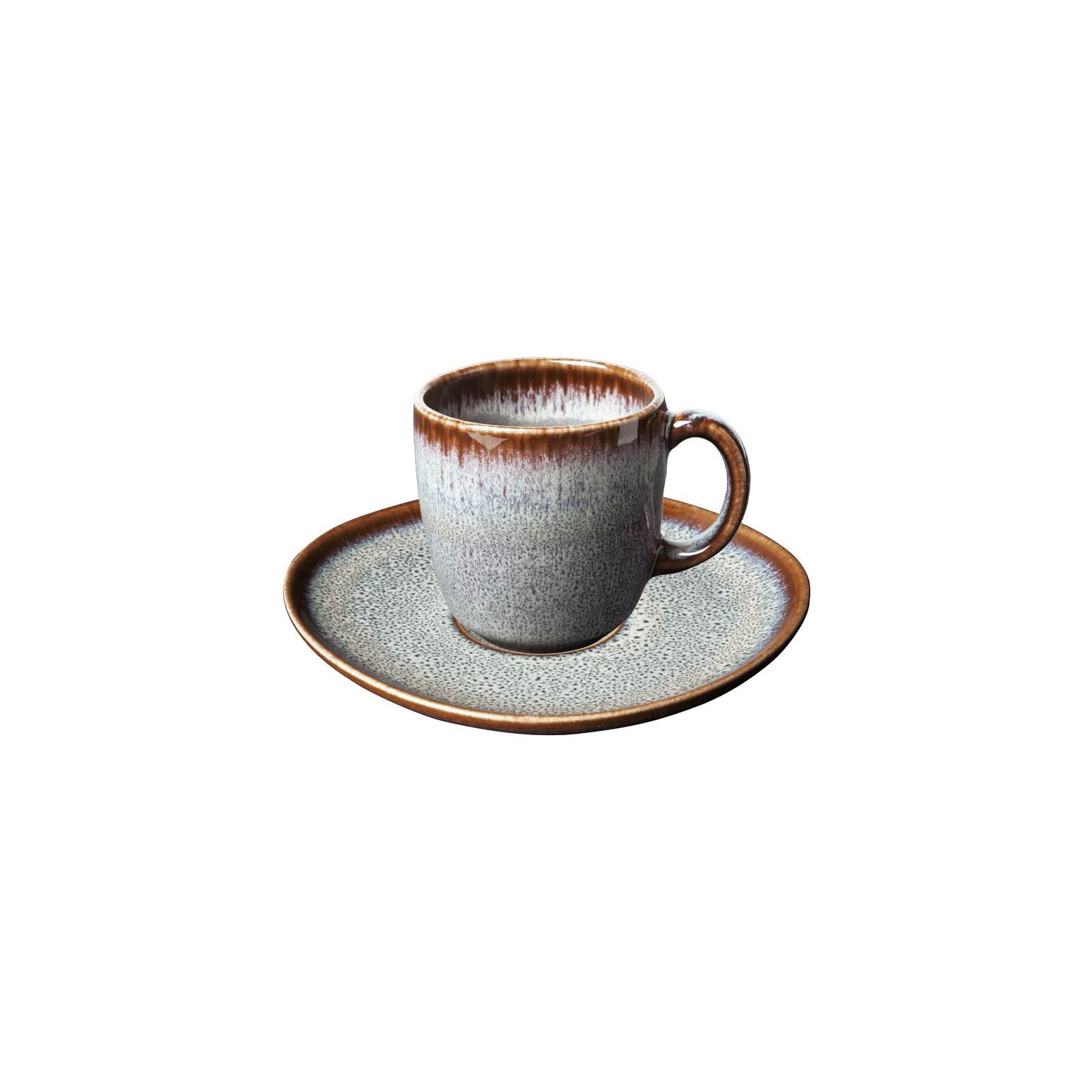 like. by Villeroy & Boch Kaffeetasse mit Untertasse Lave 190 ml 
