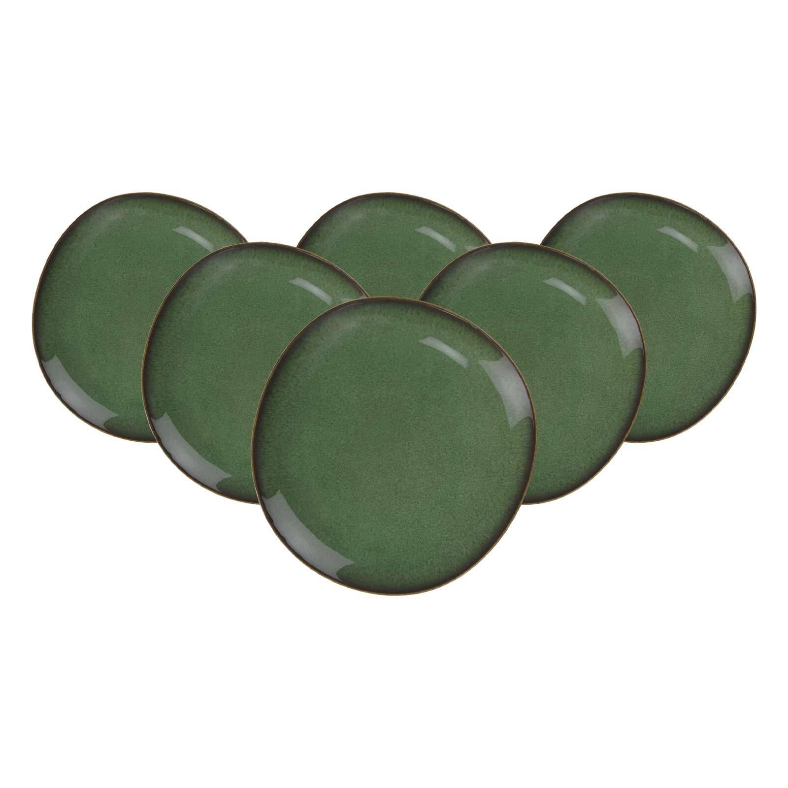 like. by Villeroy & Boch Brotteller Lave 17,6 x 16,8 cm 6er Set 