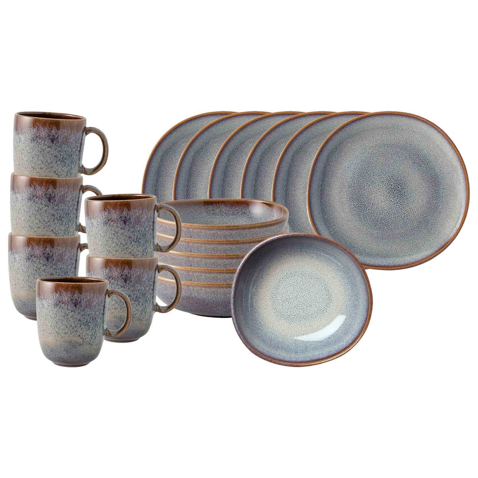 like. by Villeroy & Boch Fr&uuml;hst&uuml;cks-Set Lave 18er Set 