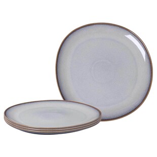 like. by Villeroy & Boch Servierplatten Lave ø 32 cm 4er Set 