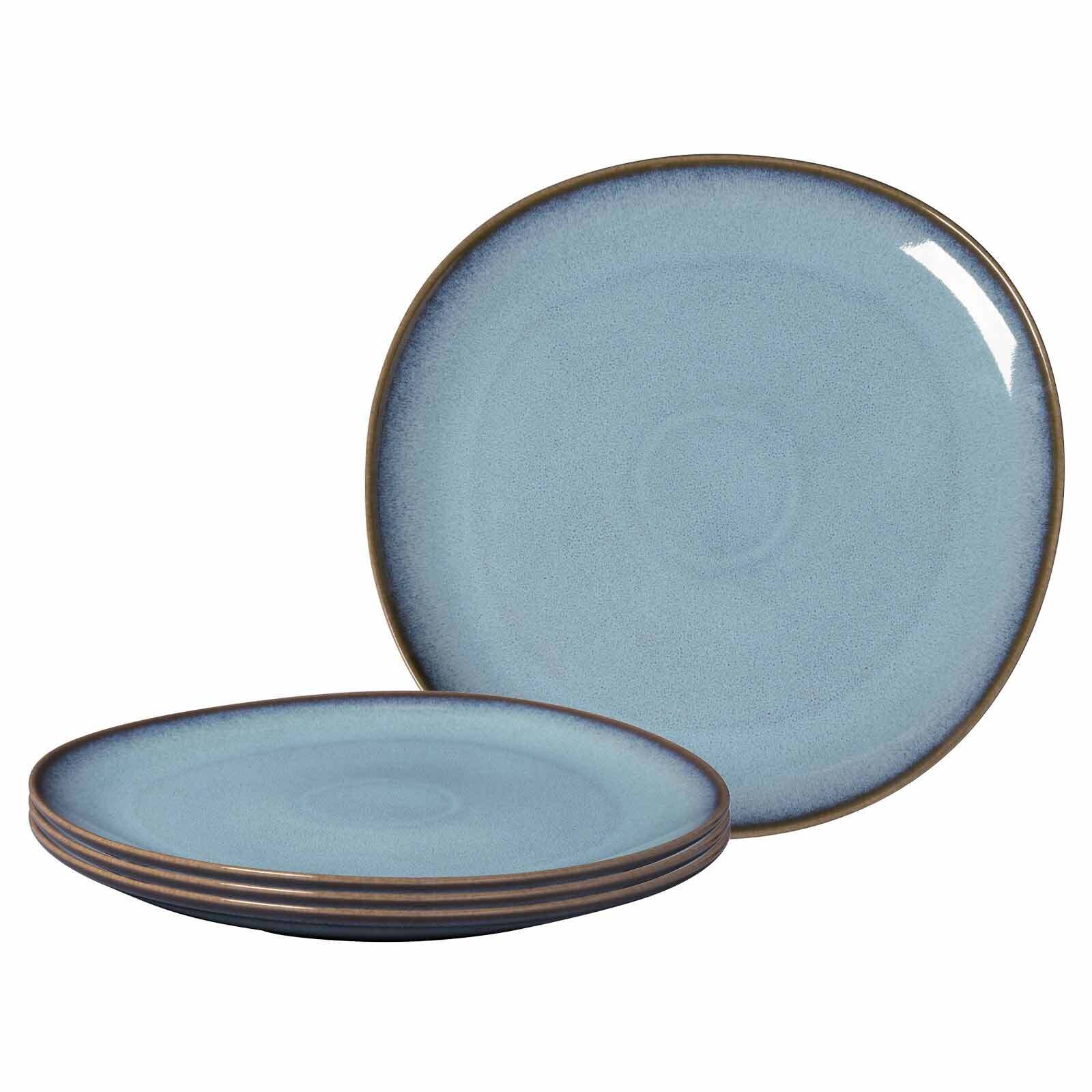 like. by Villeroy & Boch Servierplatten Lave ø 32 cm 4er Set