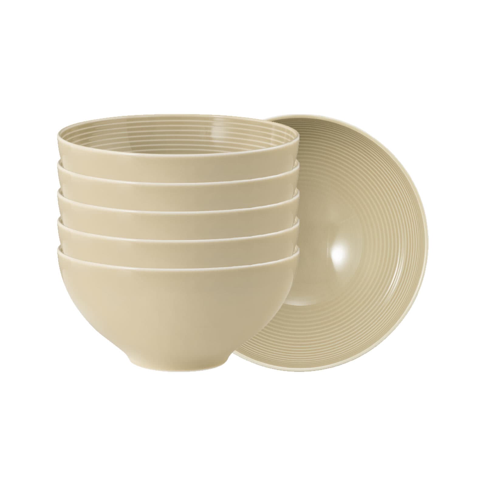 Seltmann Weiden M&uuml;slischalen Beat Color Glaze &oslash; 15,7 cm 6er Set 