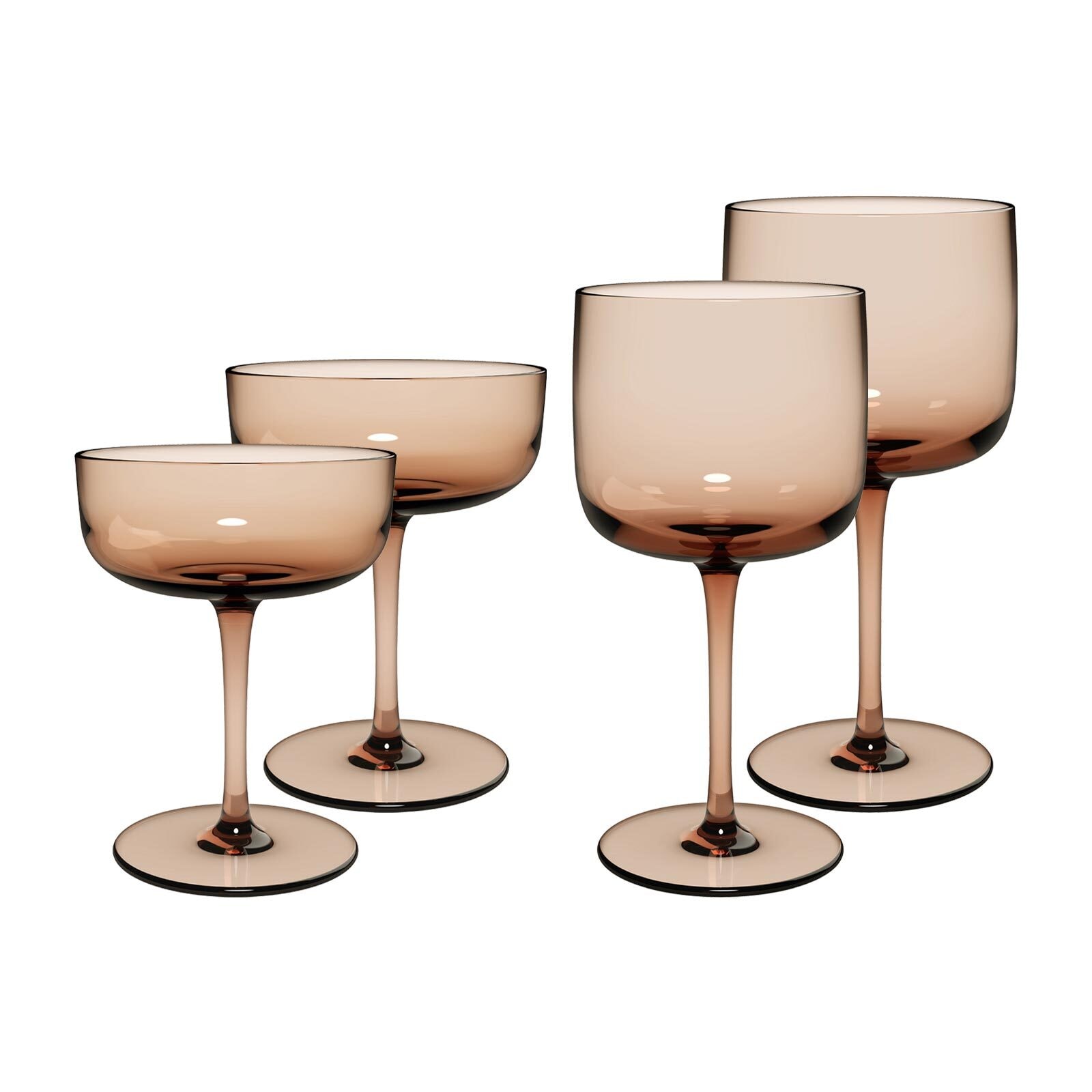 like. by Villeroy & Boch Wein- und Sektgl&auml;ser Like Glass 4er Set 