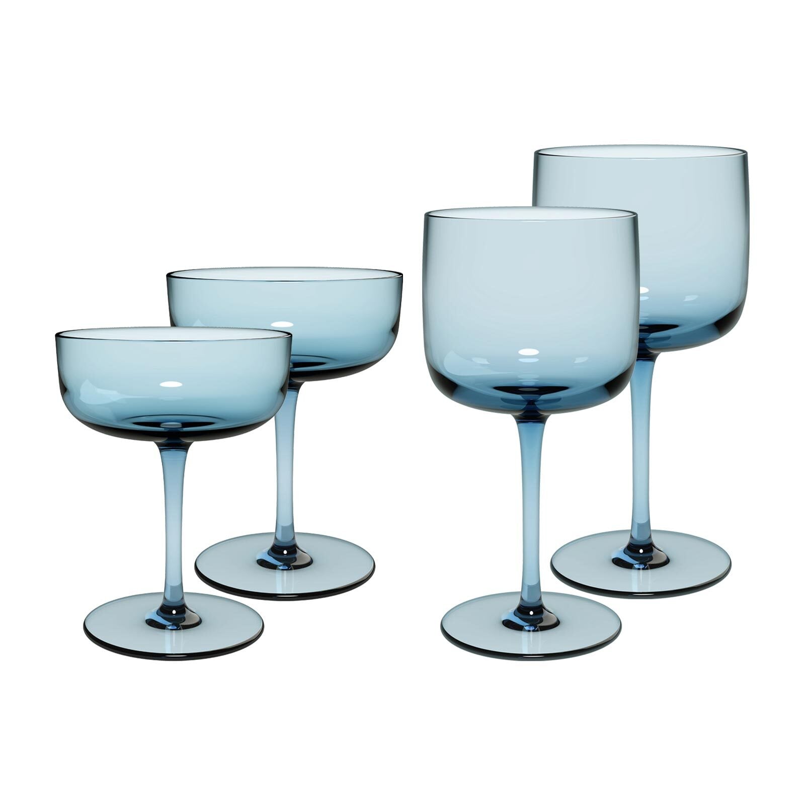 like. by Villeroy & Boch Wein- und Sektgl&auml;ser Like Glass 4er Set 